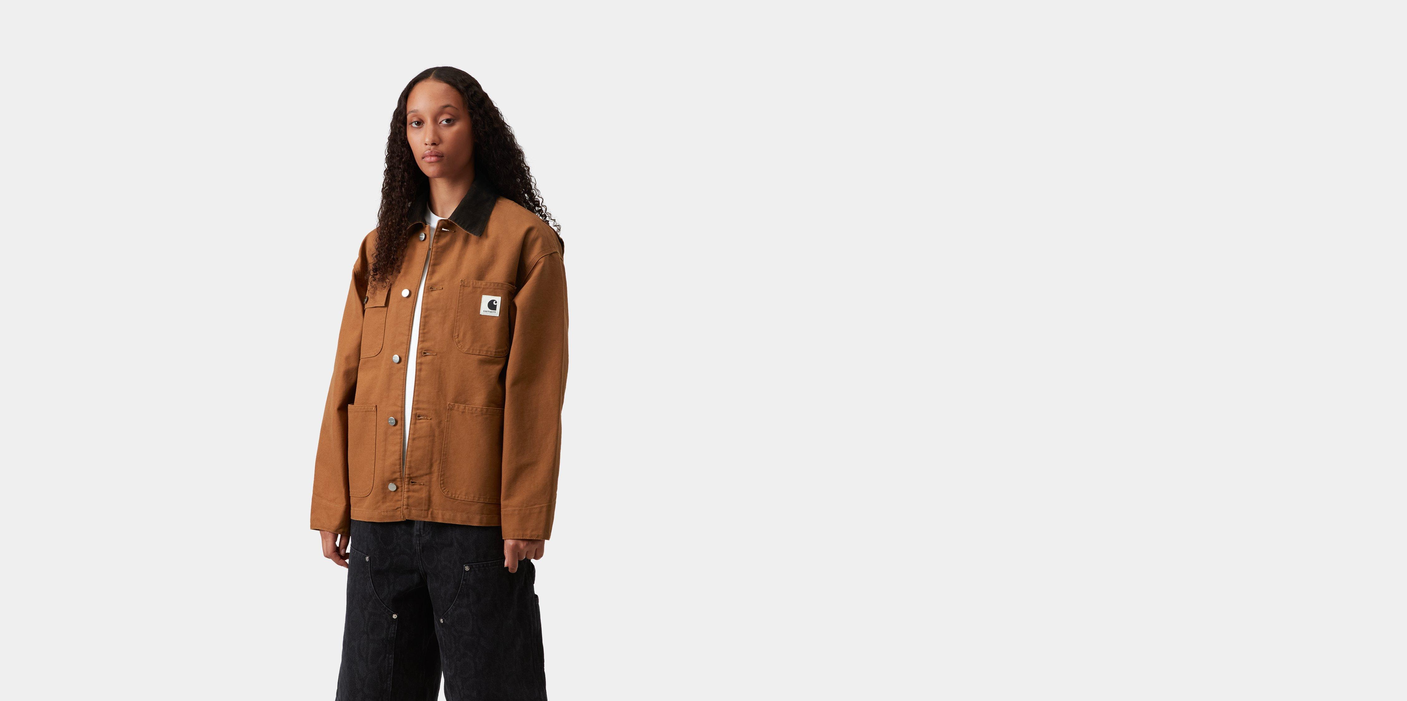 Carhartt WIP W' OG Michigan Coat (Summer) Hamilton Brown / Tobacco rinsed | L | Women