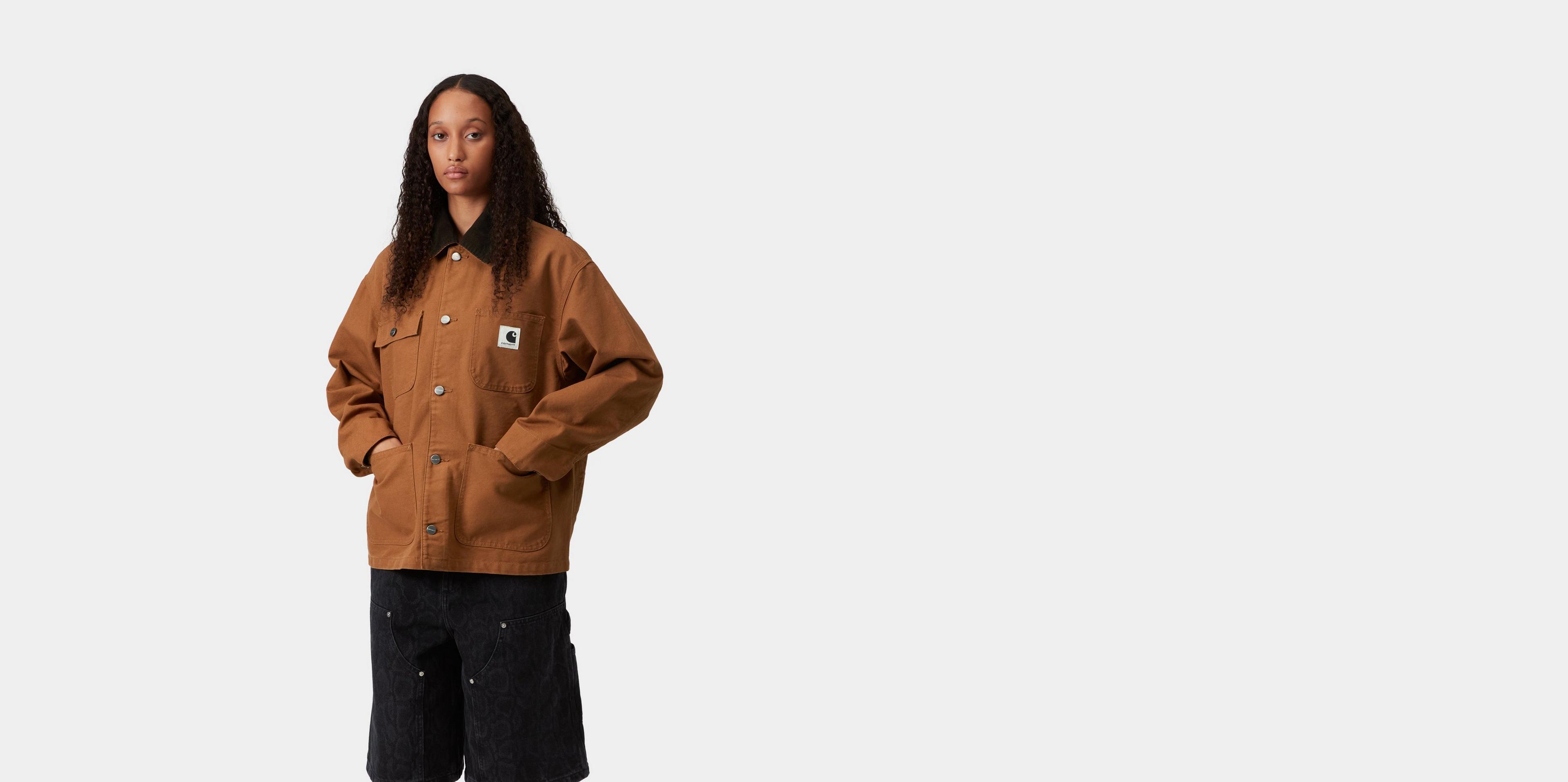 Carhartt WIP Women's OG Michigan Coat (Summer), Hamilton Brown
