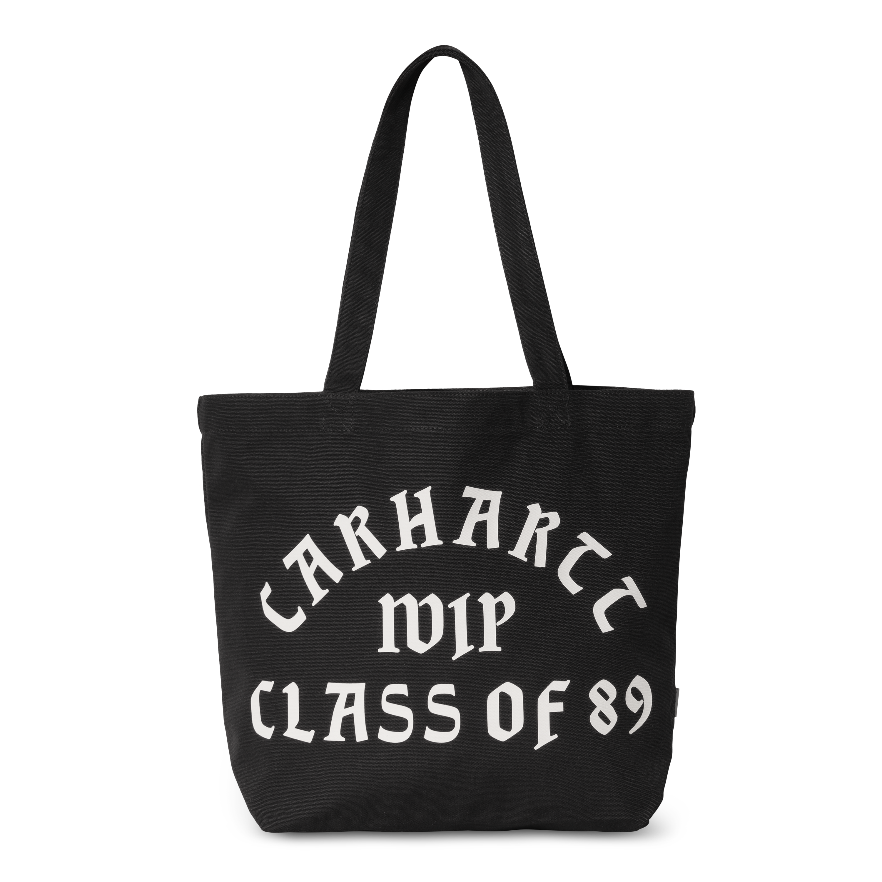 Carhartt WIP Canvas Graphic Tote in Nero