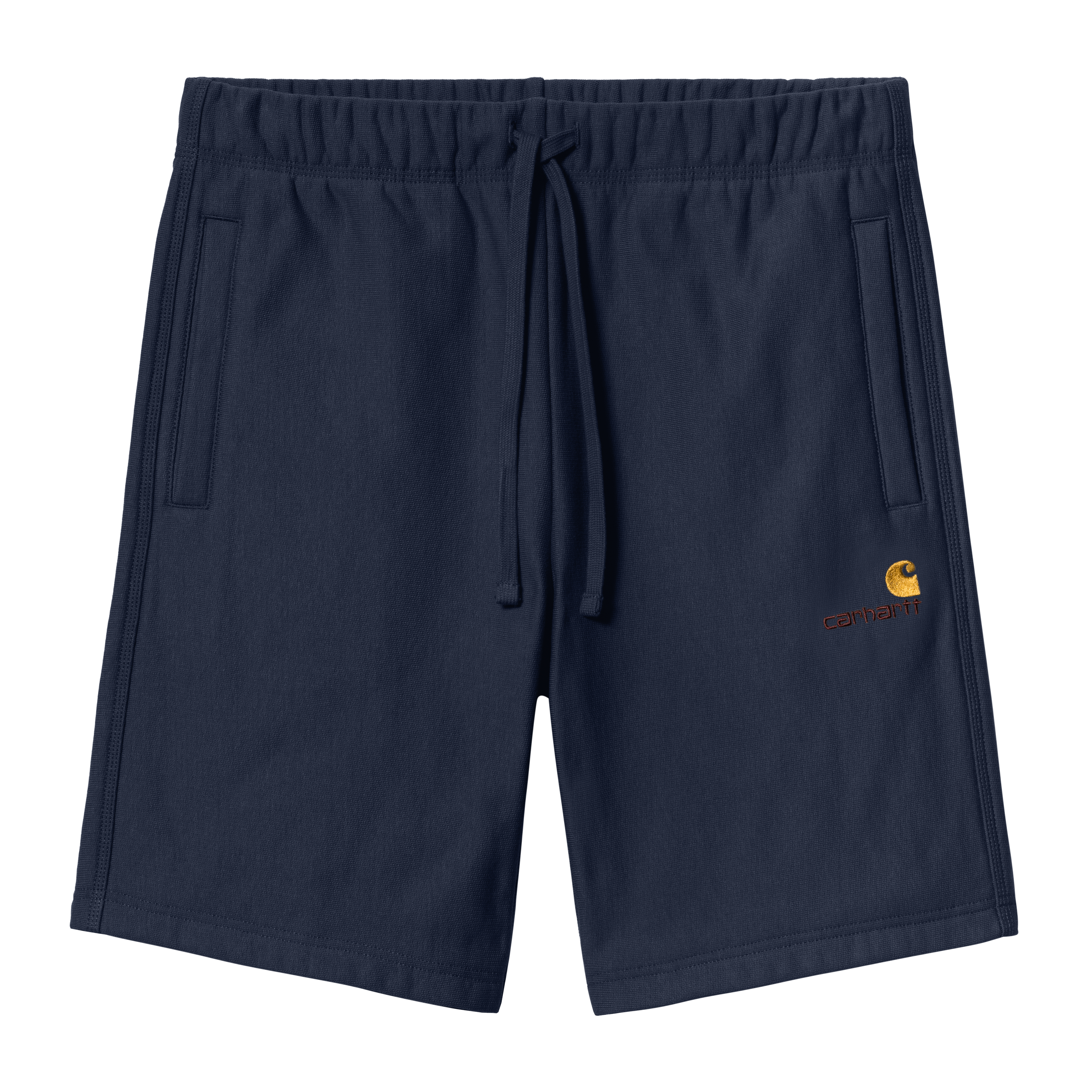 Carhartt WIP American Script Sweat Short in Blue