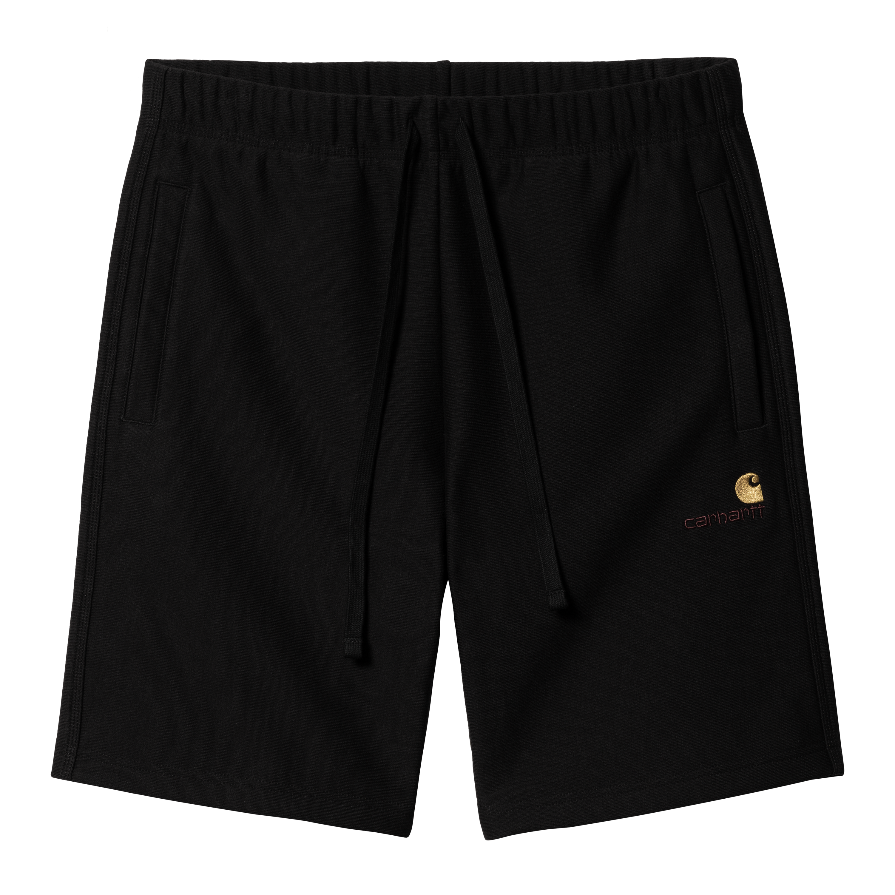 Carhartt WIP American Script Sweat Short in Black