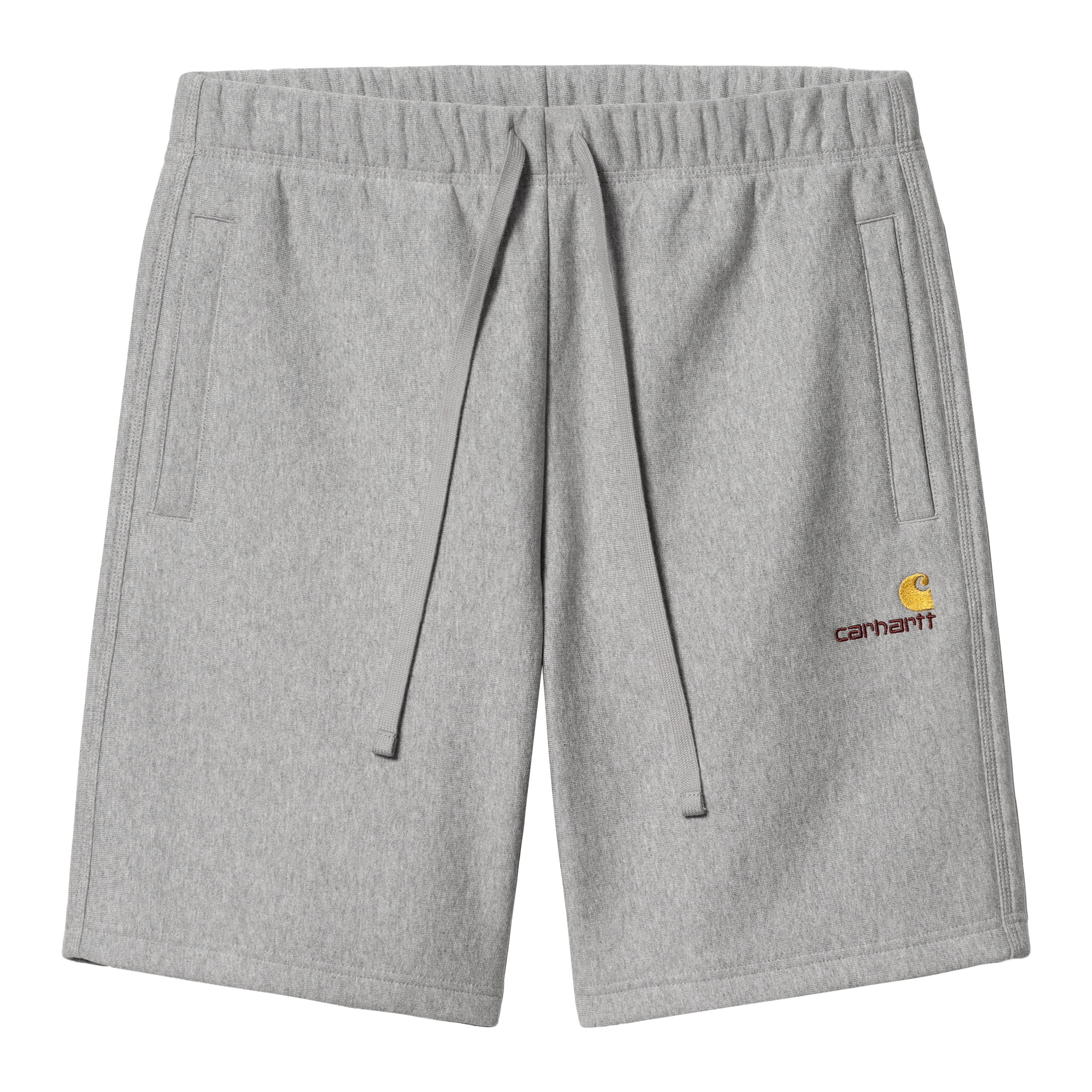 Carhartt WIP American Script Sweat Short em Cinzento