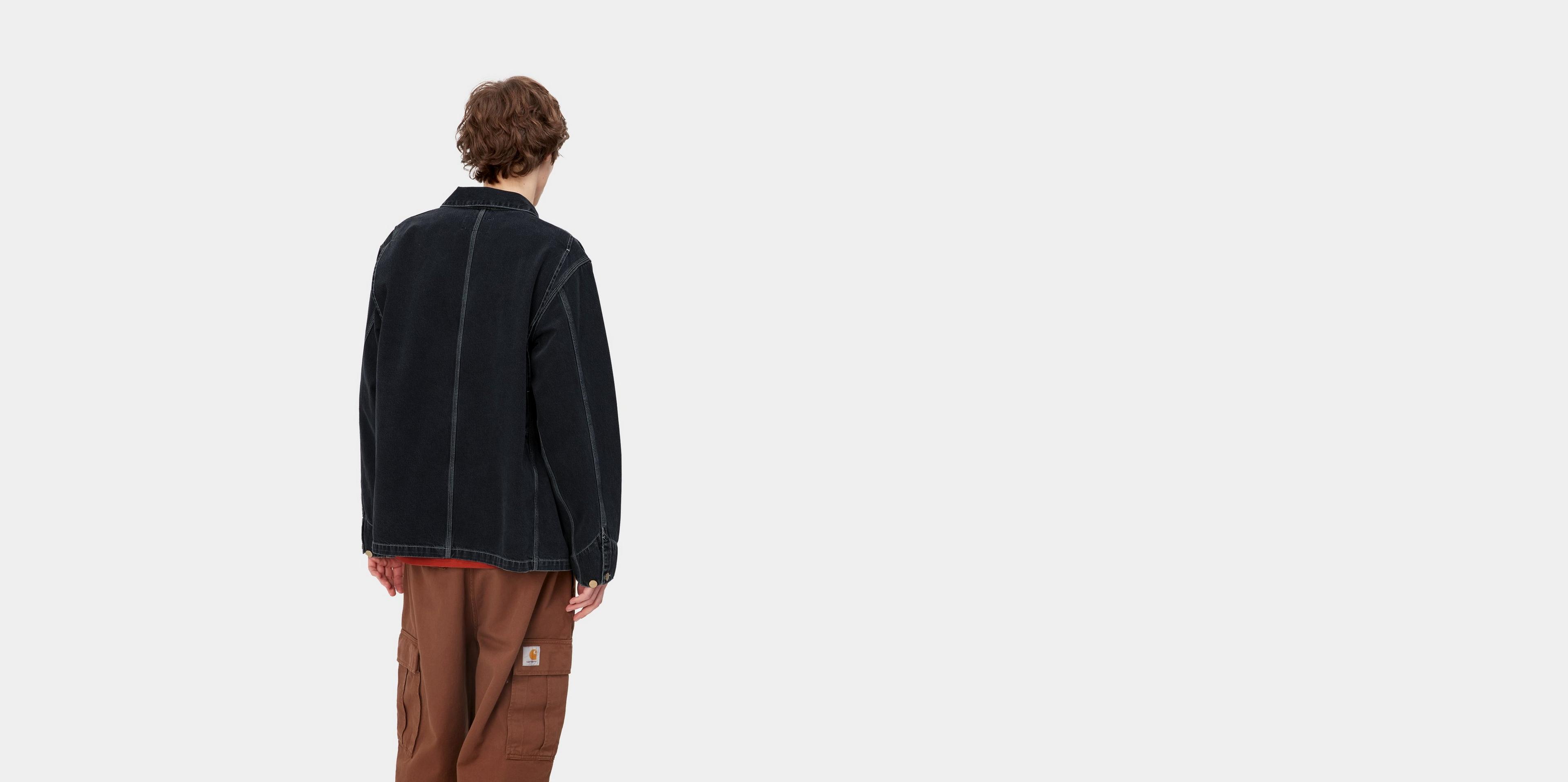Carhartt WIP カーハート OG CHORE COAT ブラック S Carhartt WIP OG Chore Coat, Black | Official Online Store