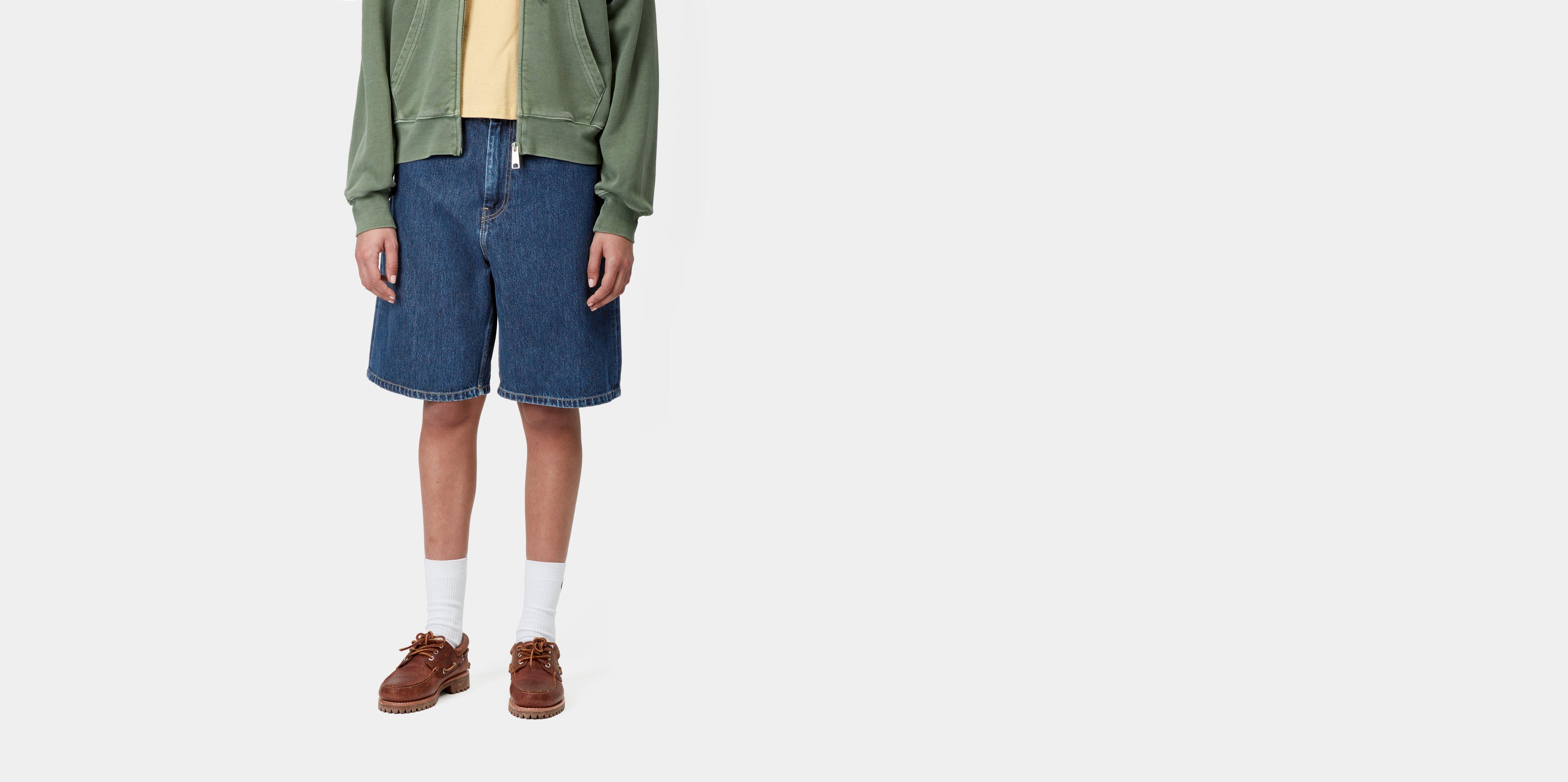 Carhartt WIP W' Brandon Short Blue stone washed | M | Women