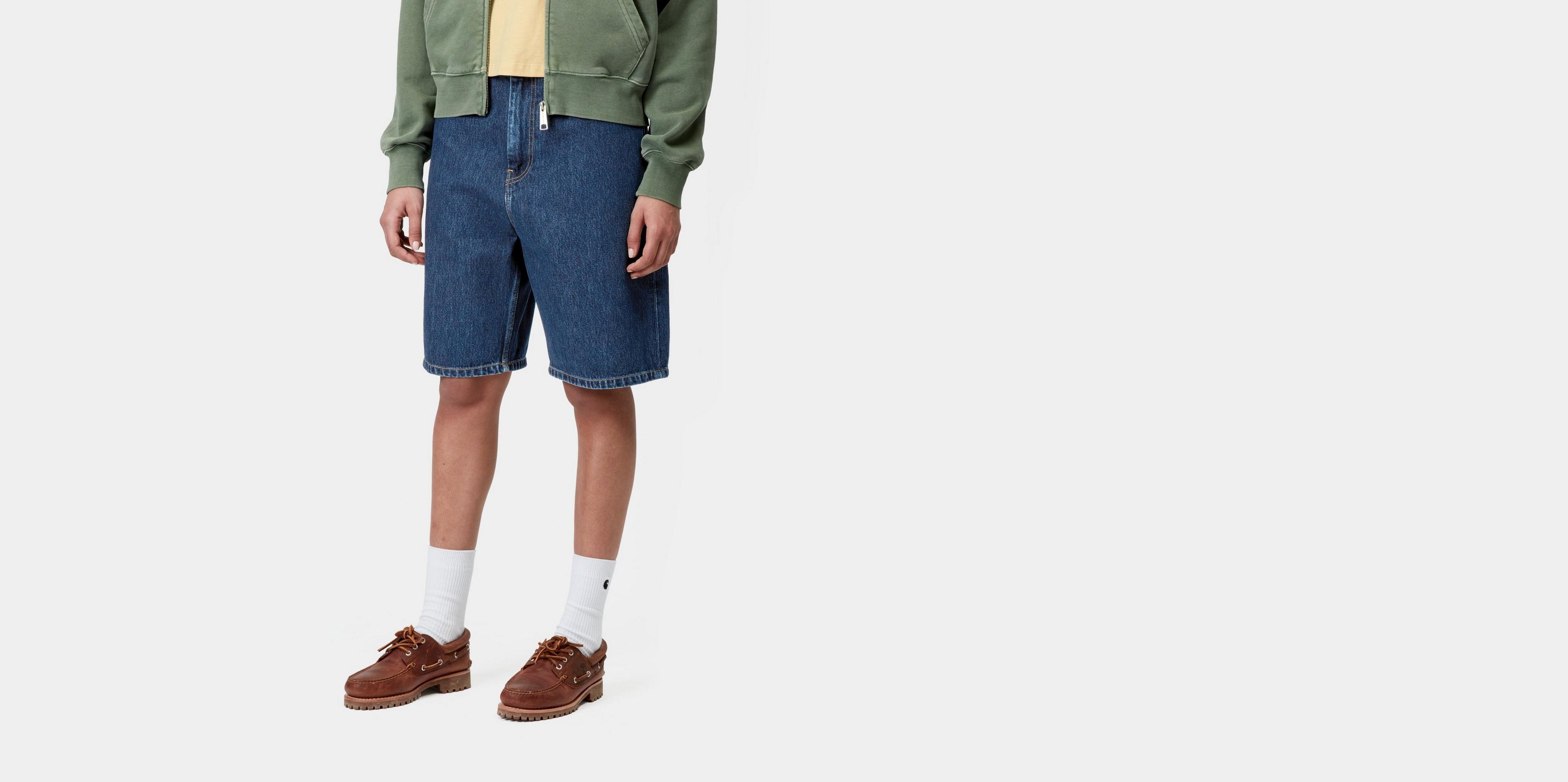 【関税&送料込】Carhartt Wip W Brandon Short Blue Carhartt WIP Women's Brandon Short | Blue – Page Women's