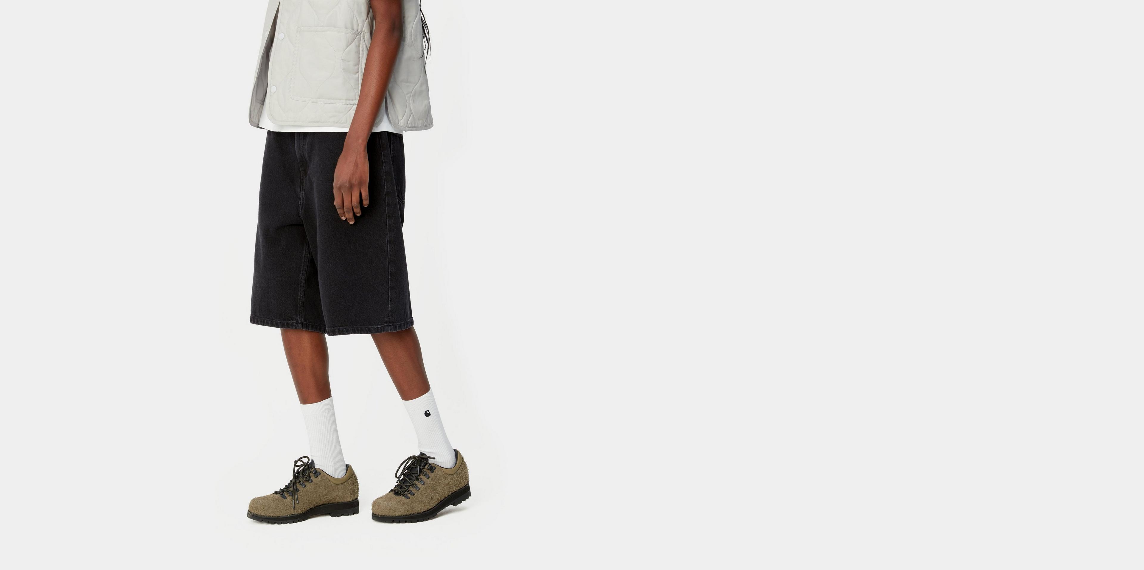 Carhartt WIP W' Brandon Short, Black | Official Online Store