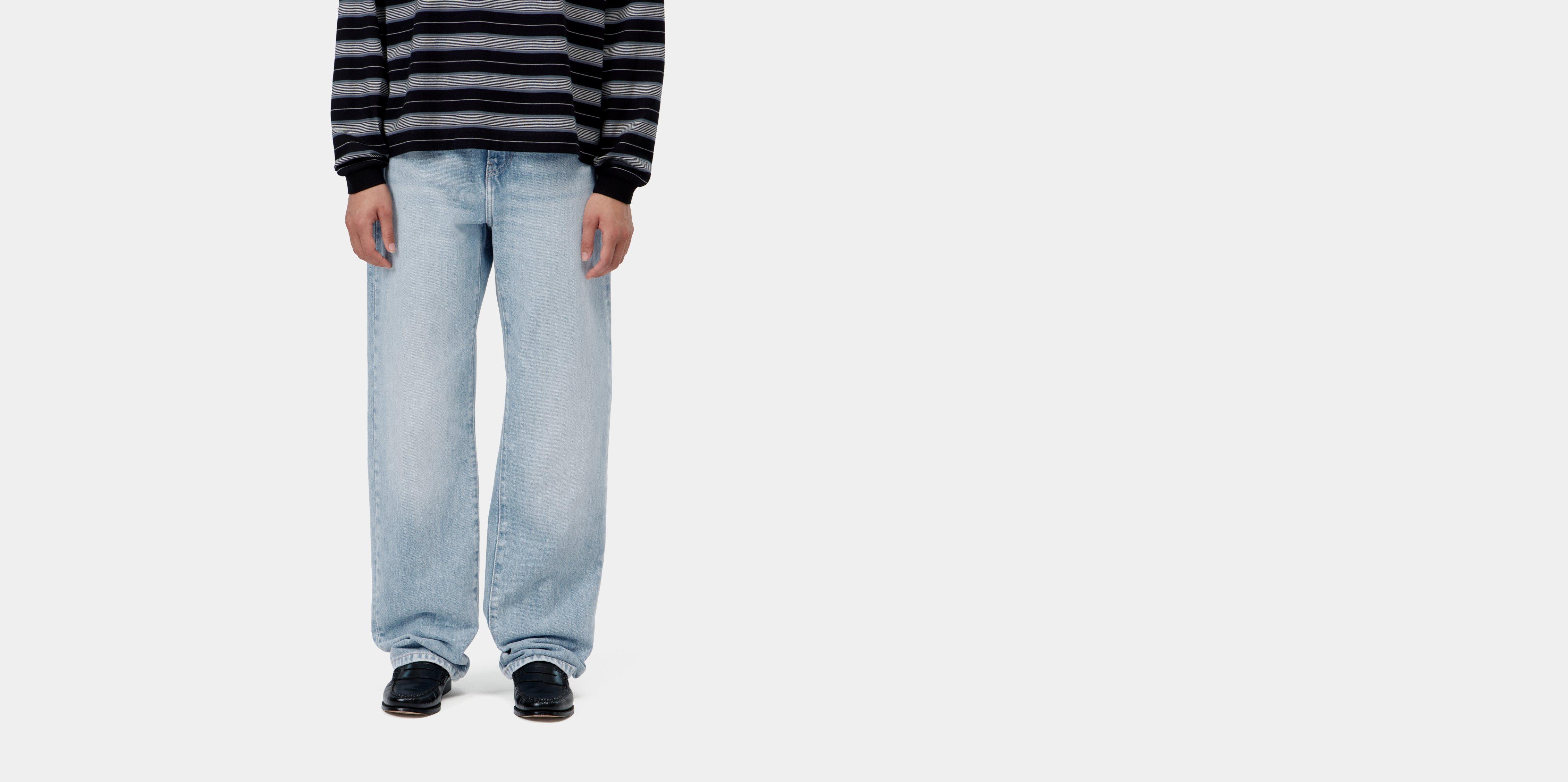 Carhartt WIP W' Noxon Pant Blue heavy worn bleached | 33 | Women