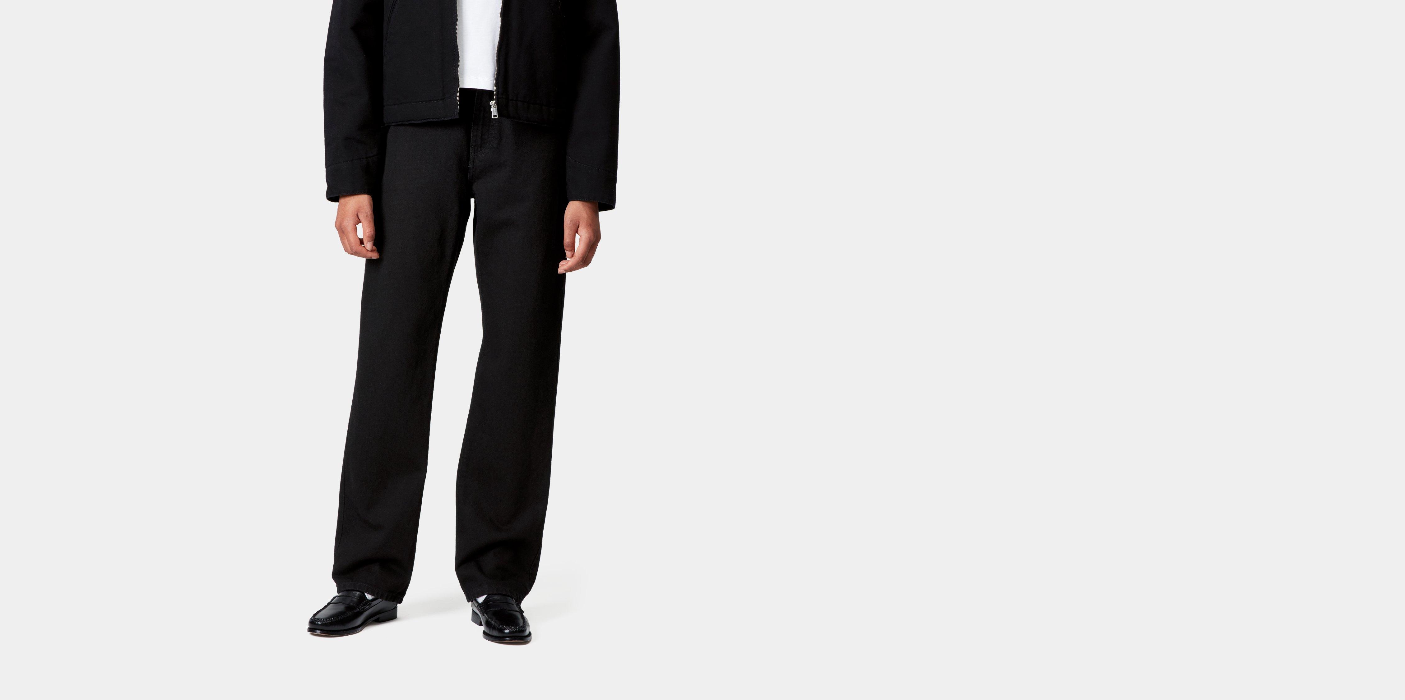 Carhartt WIP W' Noxon Pant Black rinsed | 32 | Women