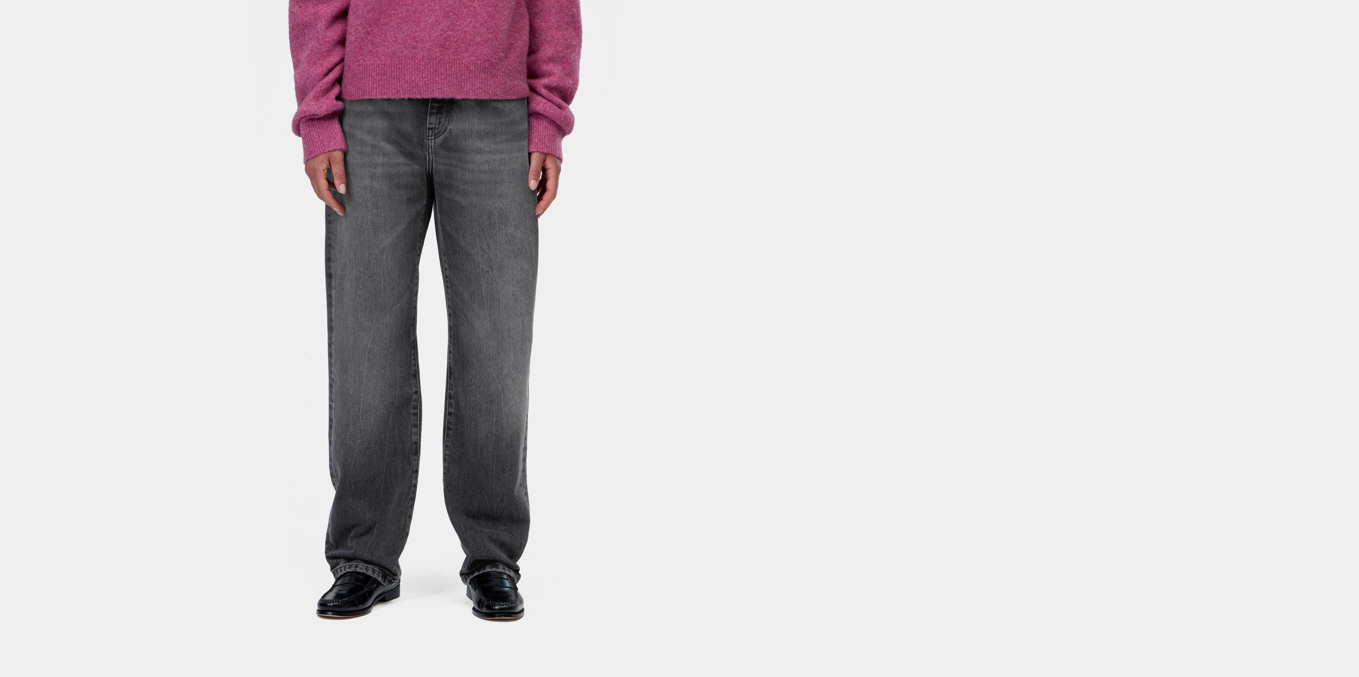 Carhartt WIP W' Noxon Pant Black marble used wash | 31 | Women