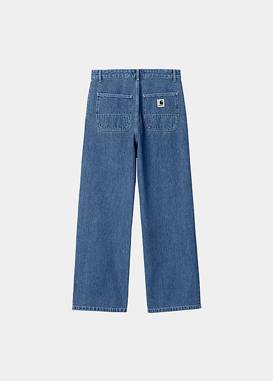 Carhartt WIP W' Brandon Pant, Blue | Official Online Store Carhartt WIP W' Brandon Pant, Blue | Official Online Store