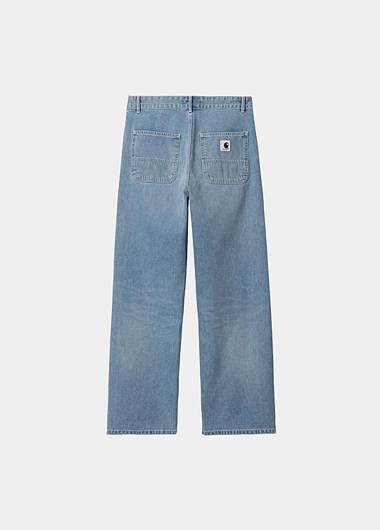 Carhartt WIP W' Brandon Pant, Blue | Official Online Store Carhartt WIP W' Brandon Pant, Blue | Official Online Store