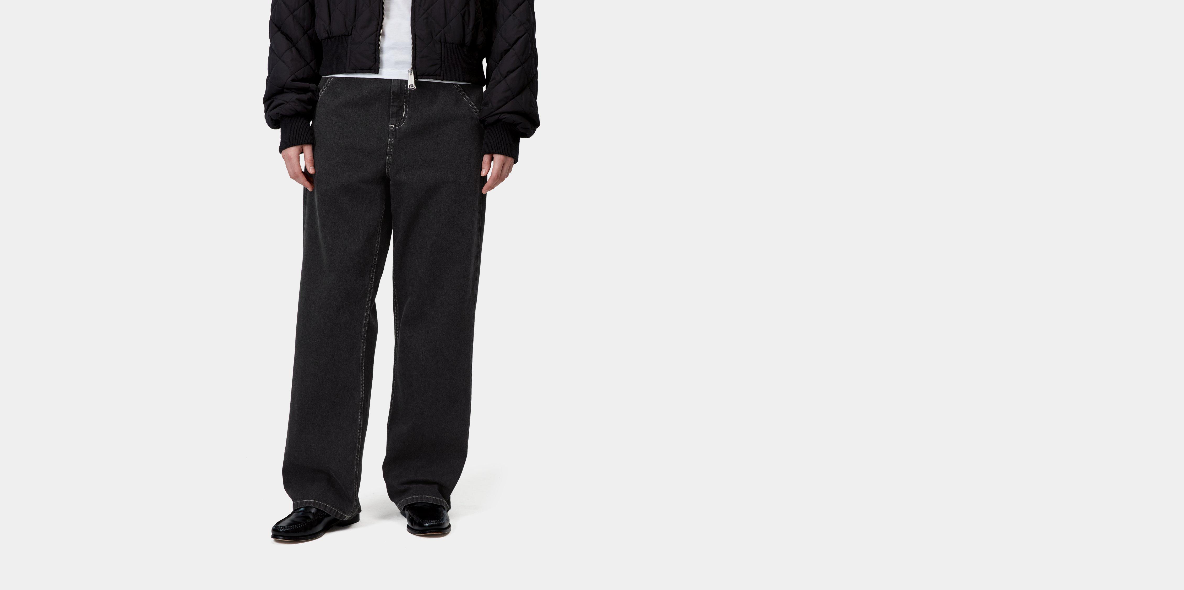 Carhartt WIP W' Simple Pant Black stone washed | 24 | Women
