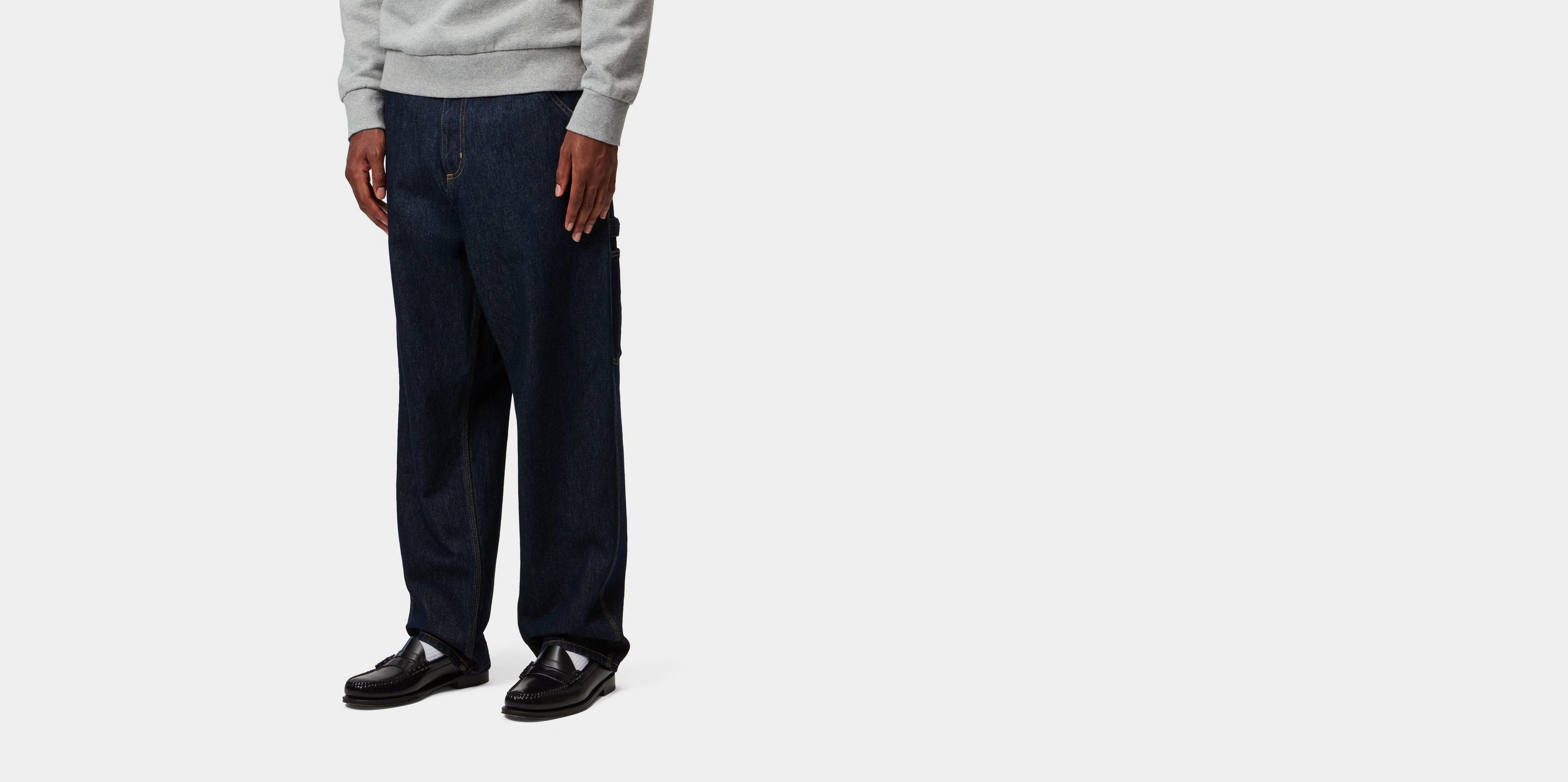 Carhartt ダークブルー single knee pant 34✖️32 I032024-0106-32-32.2814_1000x.