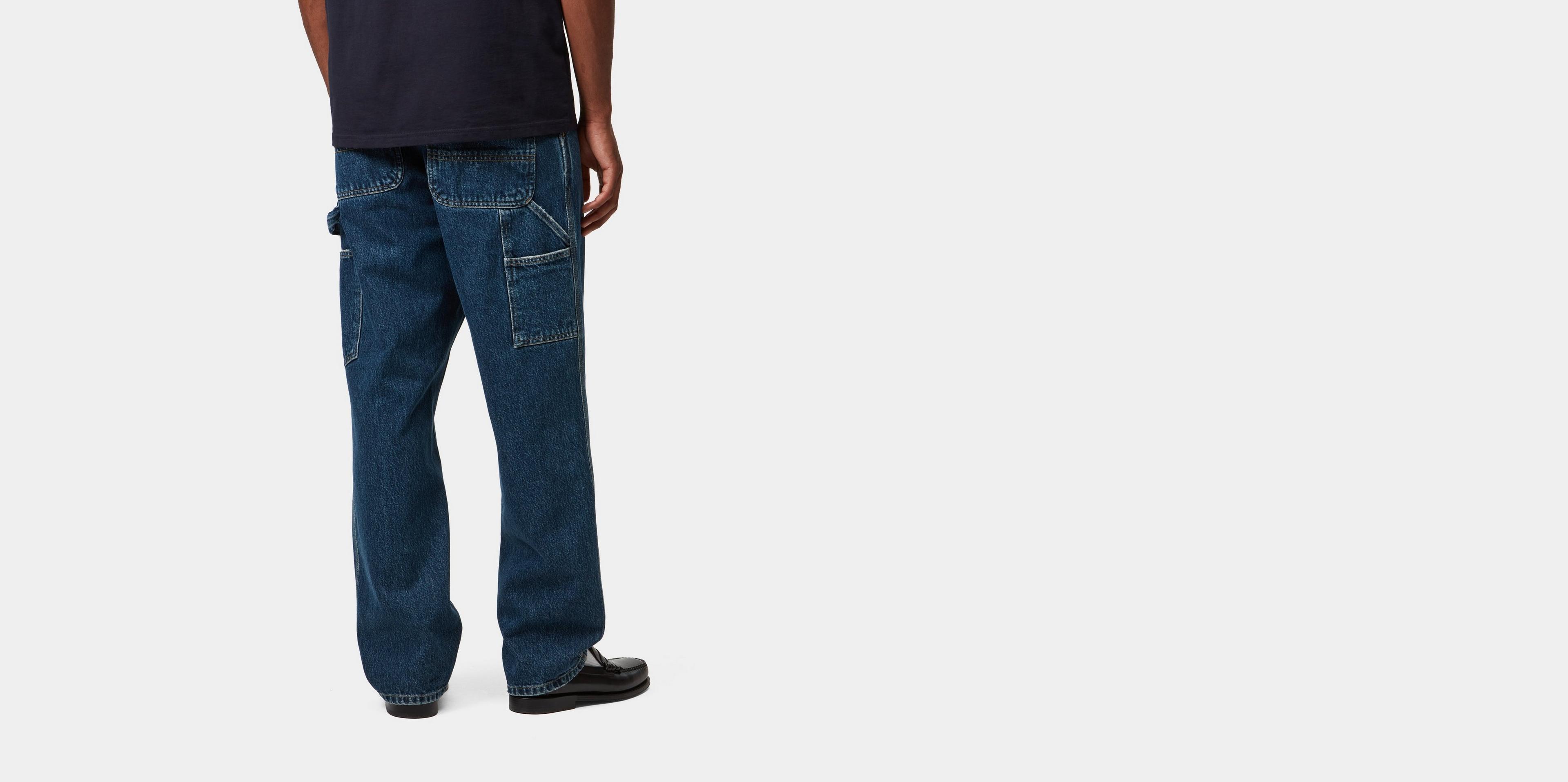 Carhartt WIP Single Knee Pant, Blue | Official Online Store