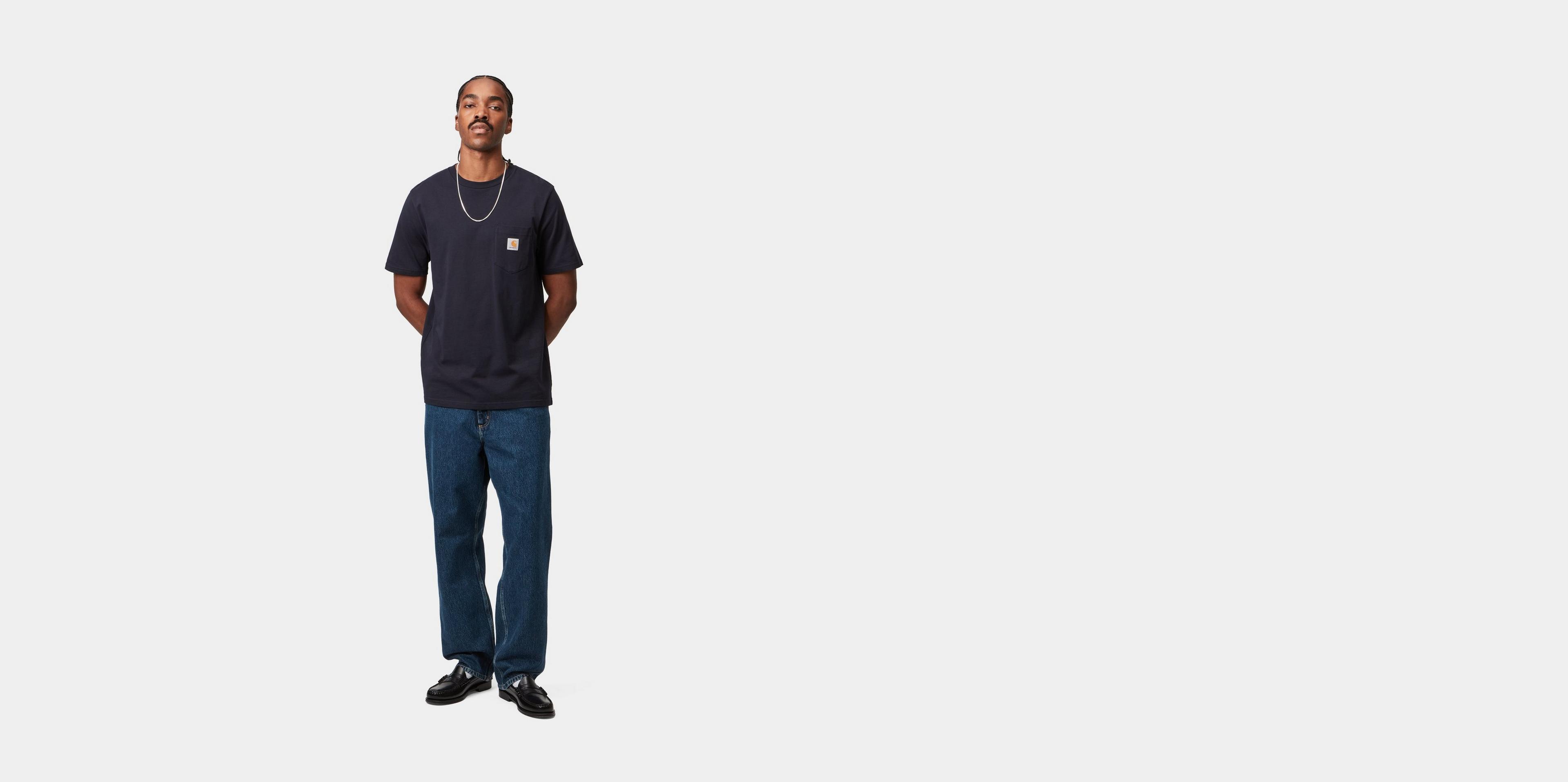 Carhartt WIP Single Knee Pant, Blue | Official Online Store