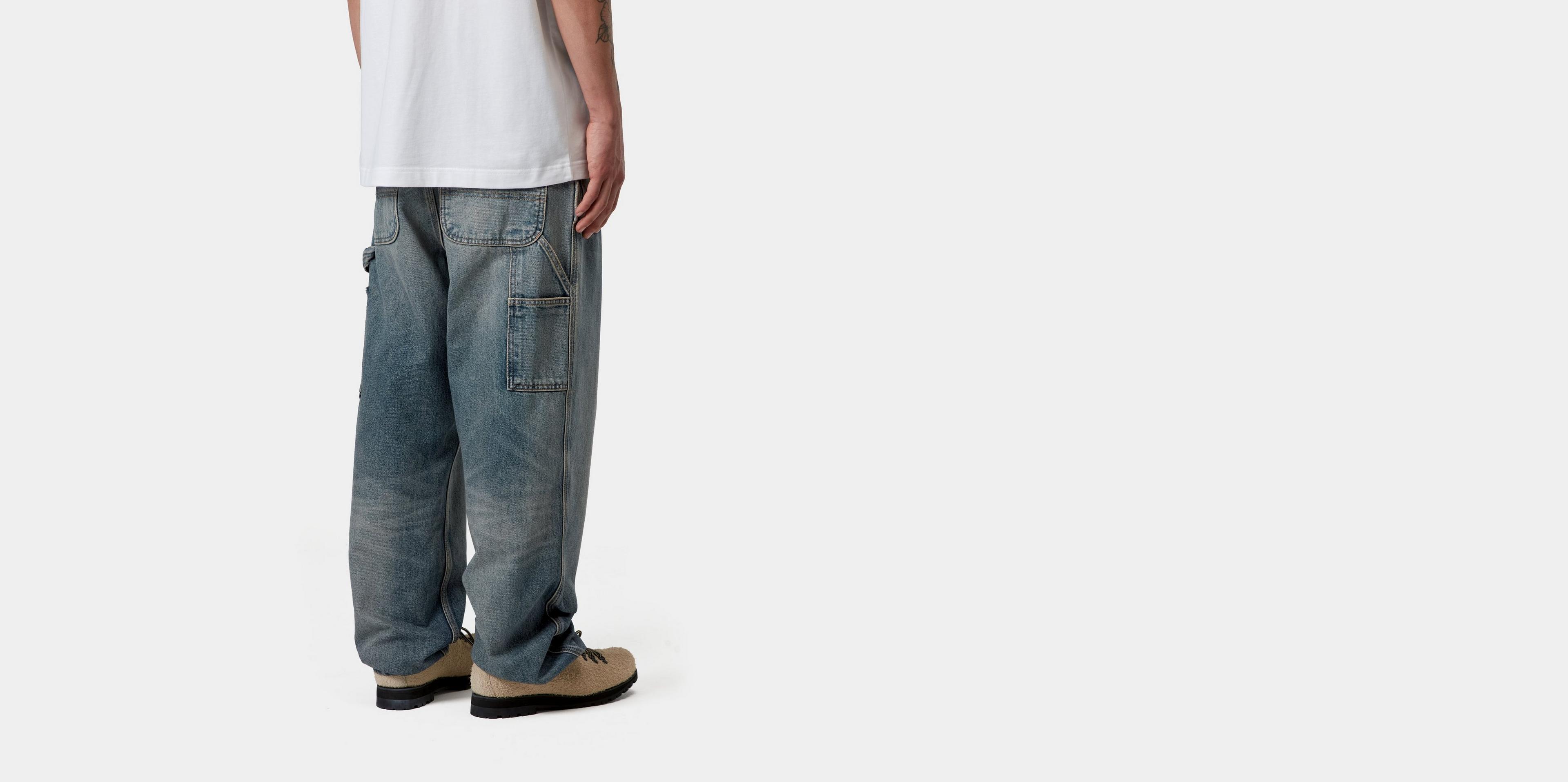 Carhartt WIP Single Knee Pant, Blue | Official Online Store
