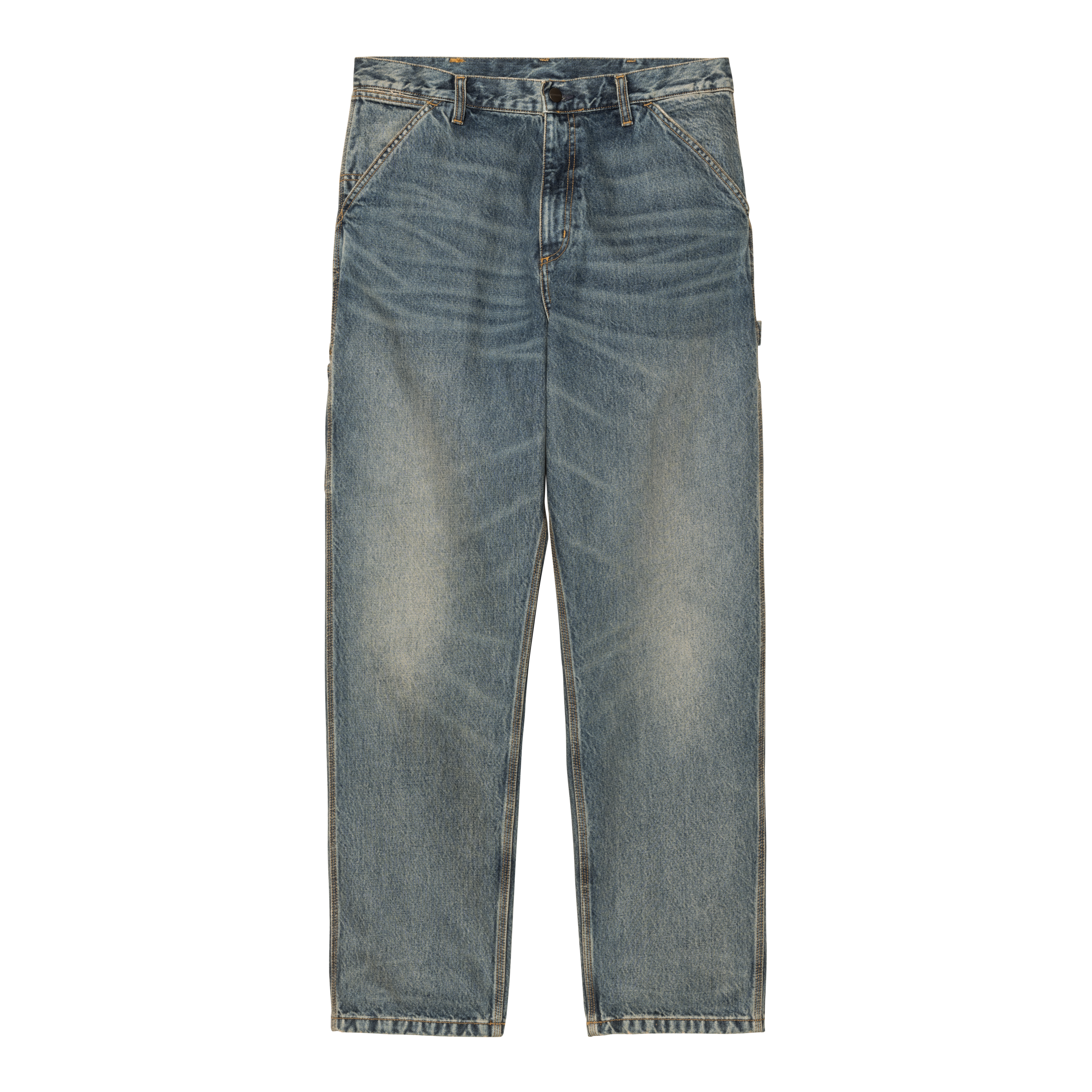 Carhartt WIP Single Knee Pant, Blue | Official Online Store