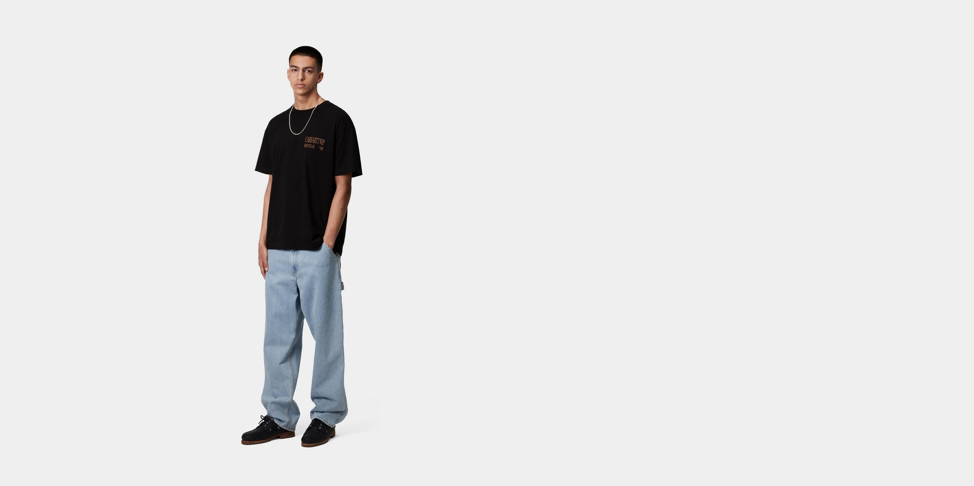 Carhartt WIP Single Knee Pant, Blue | Official Online Store
