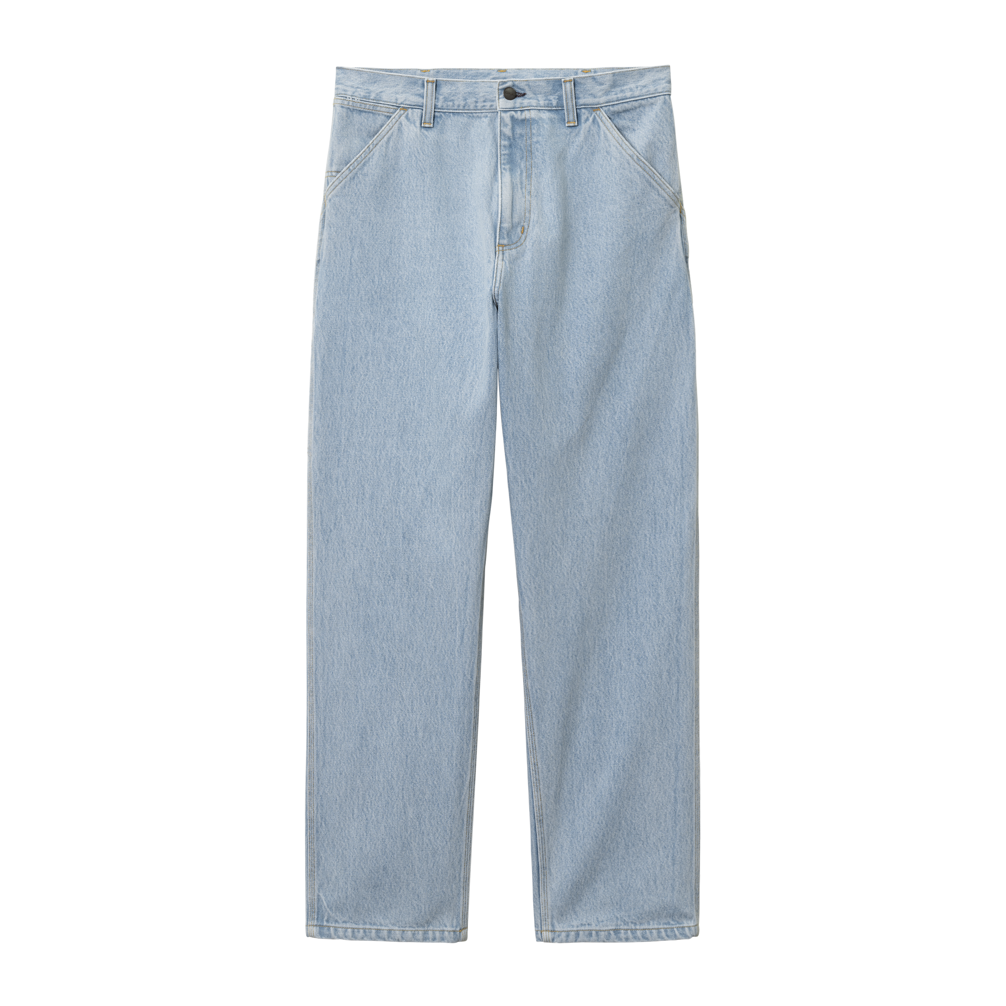 山内 Carhartt WIP SINGLE KNEE PANT Carhartt WIP Single Knee Pant Dearborn Canvas Rinsed Black