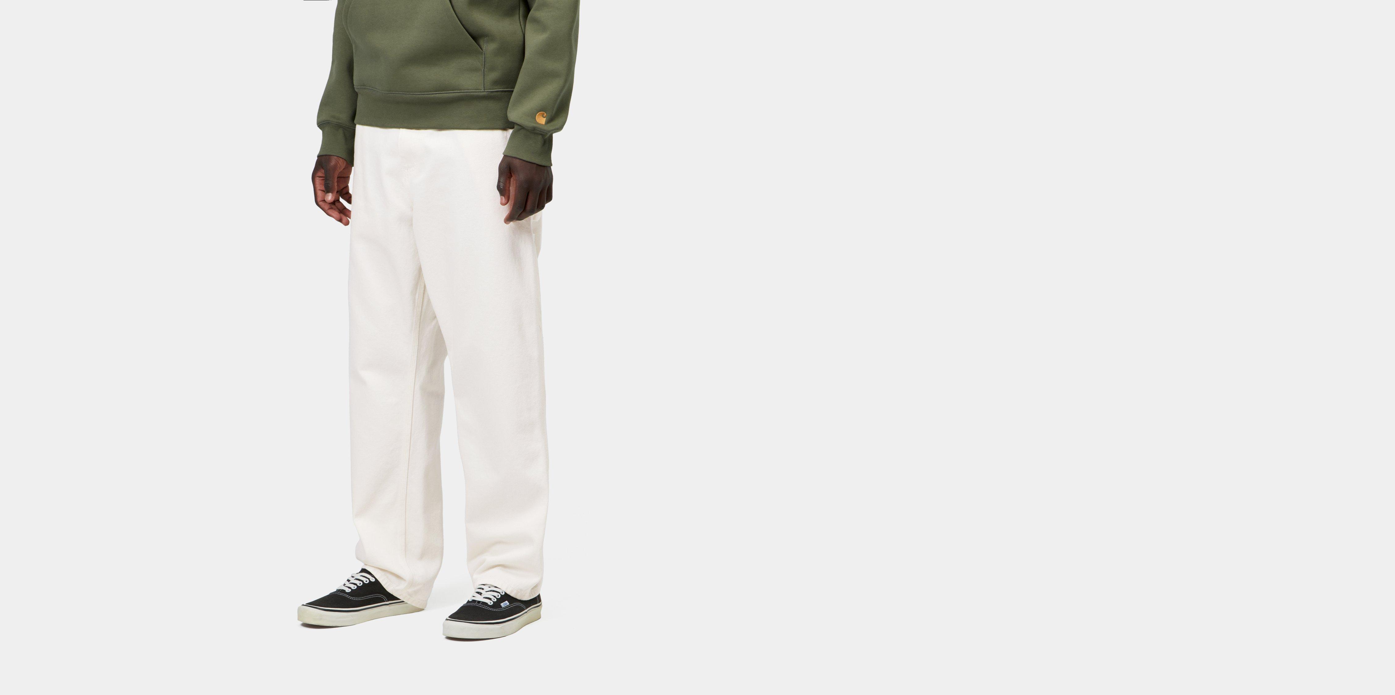 Carhartt WIP Single Knee Pant, White | Official Online Store