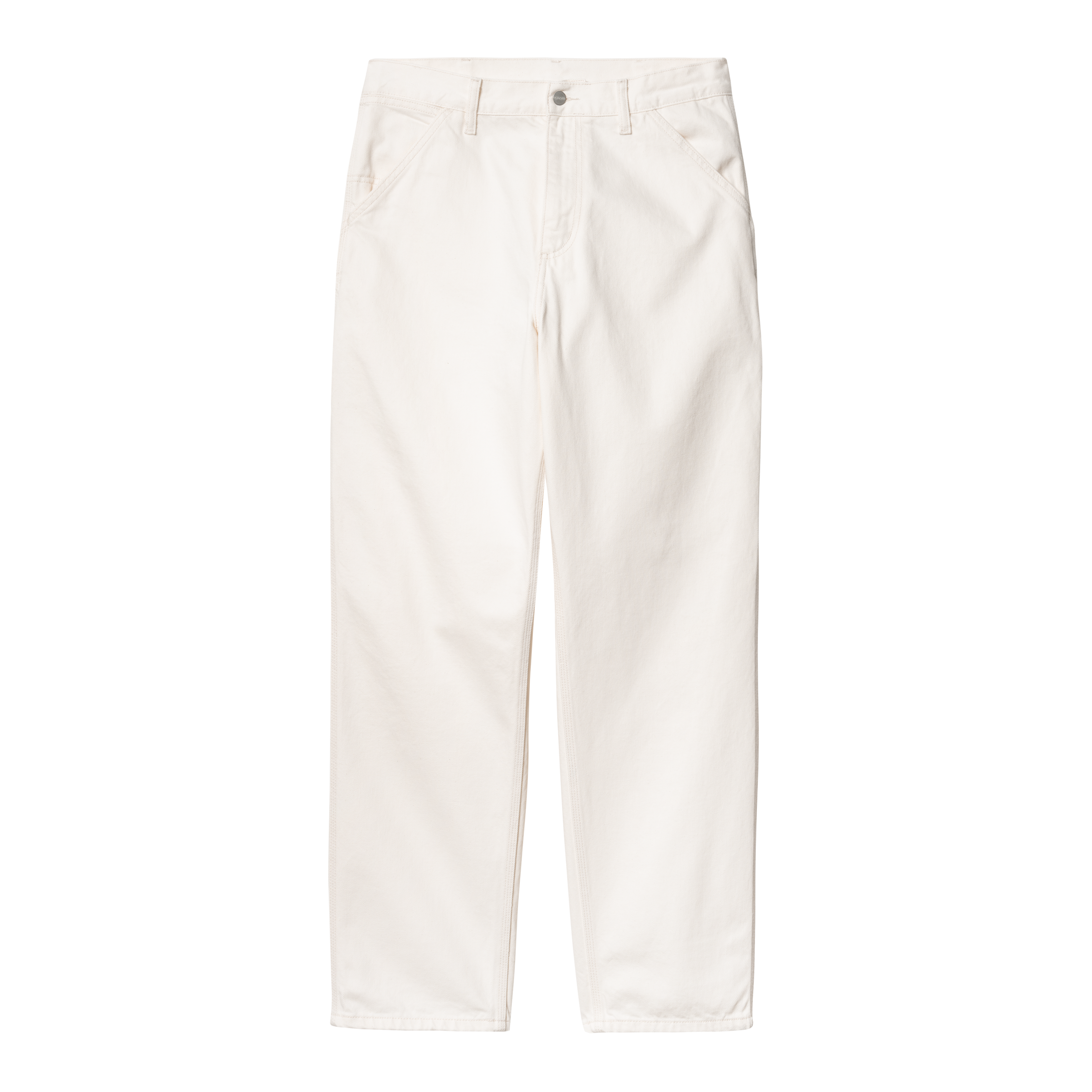 Carhartt WIP Single Knee Pant, White | Official Online Store