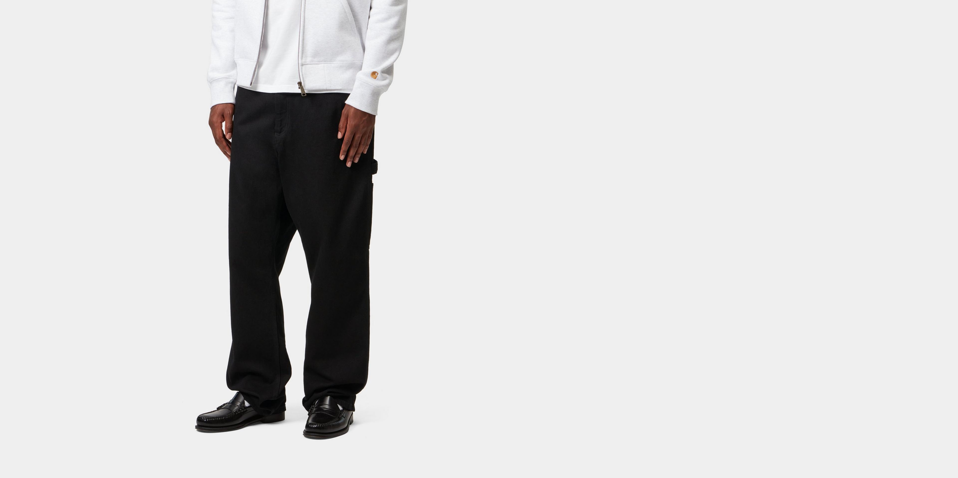 Carhartt WIP Single Knee Pant, Black | Official Online Store
