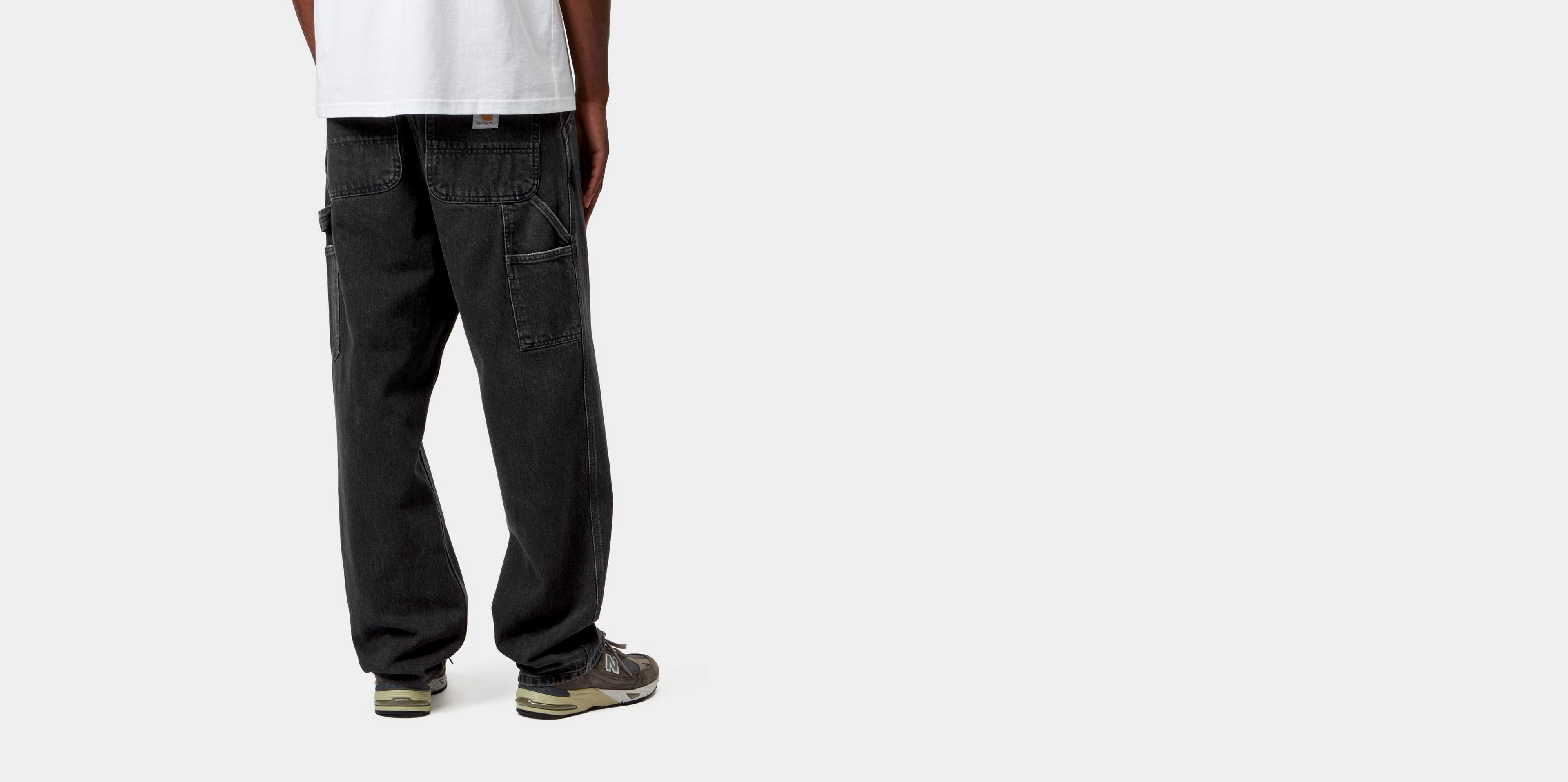 CARHARTT WIP SINGLE KNEE PANT 28×32 Carhartt WIP Single Knee Pant, Black | Official Online Store