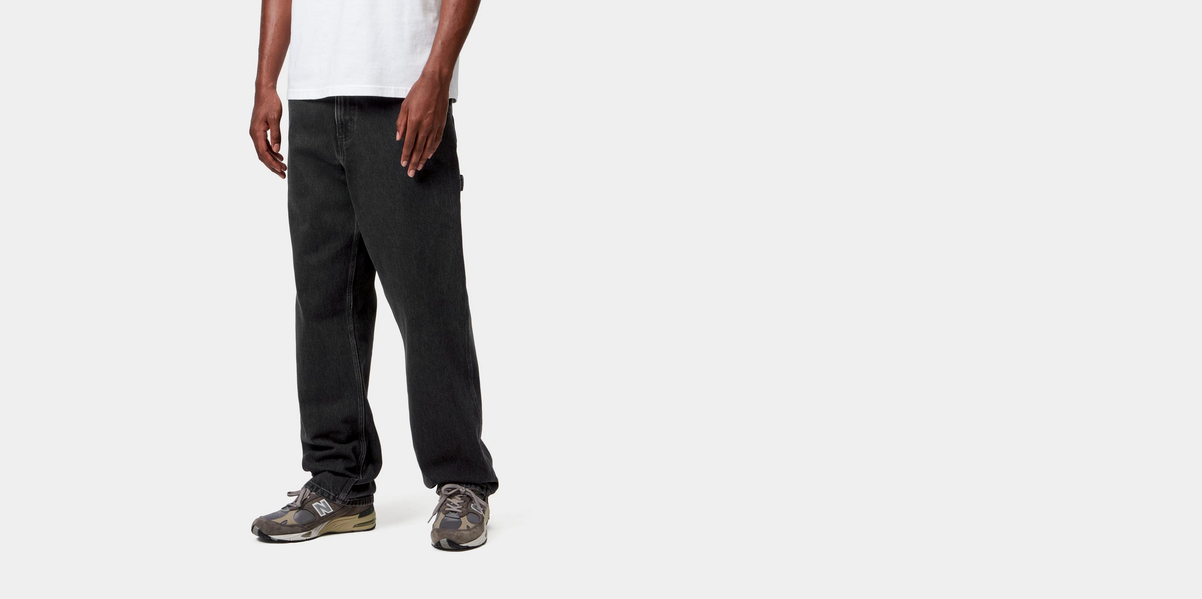 Carhartt WIP Single Knee Pant, Black | Official Online Store