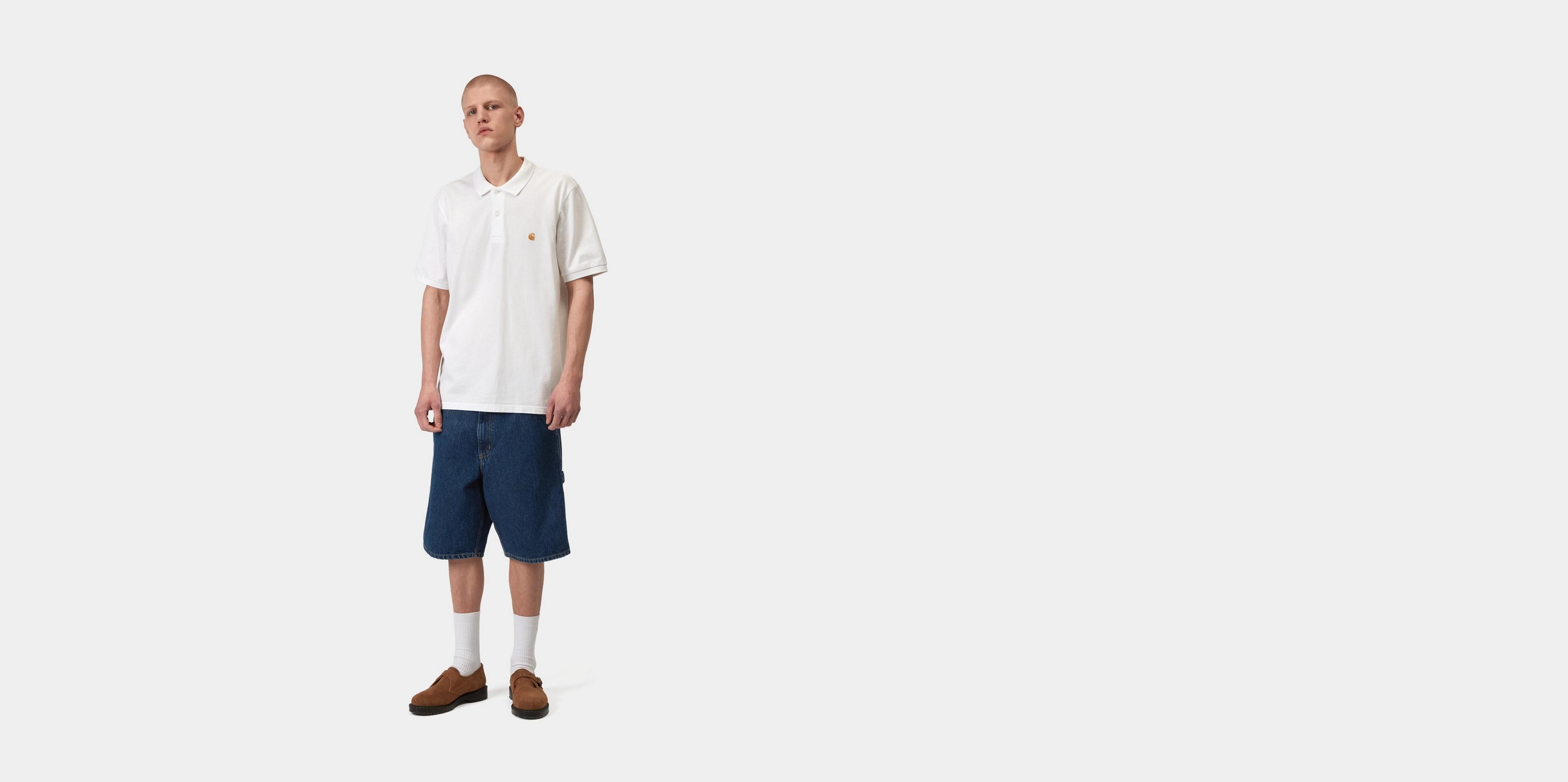 Carhartt WIP Single Knee Short, Blue | Official Online Store