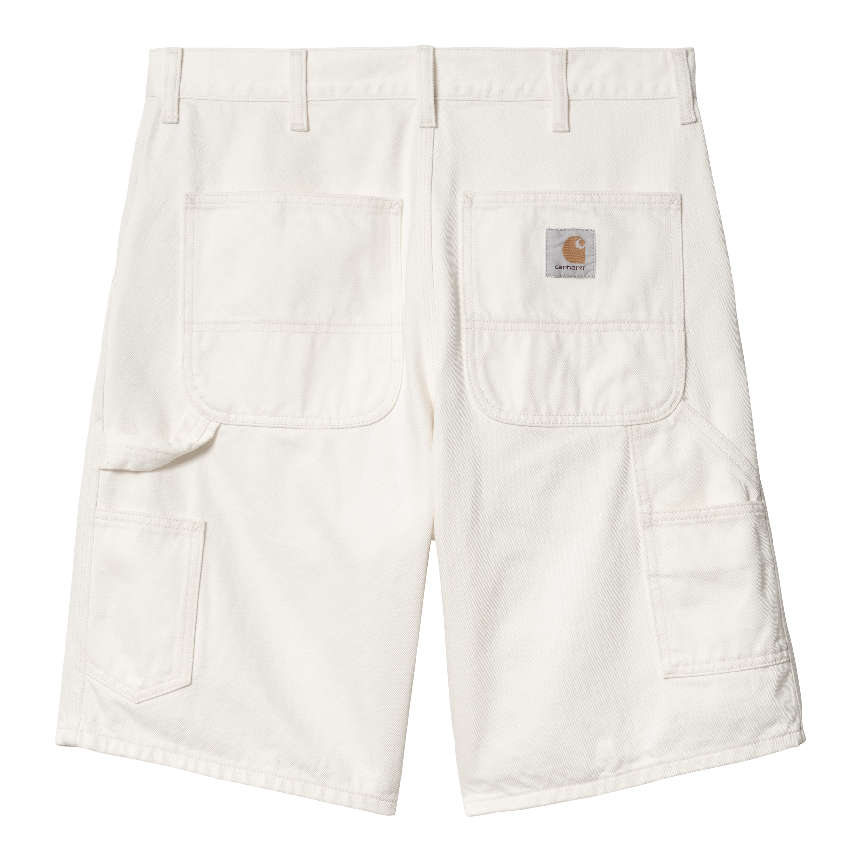 Carhartt WIP Single Knee Short Blanc