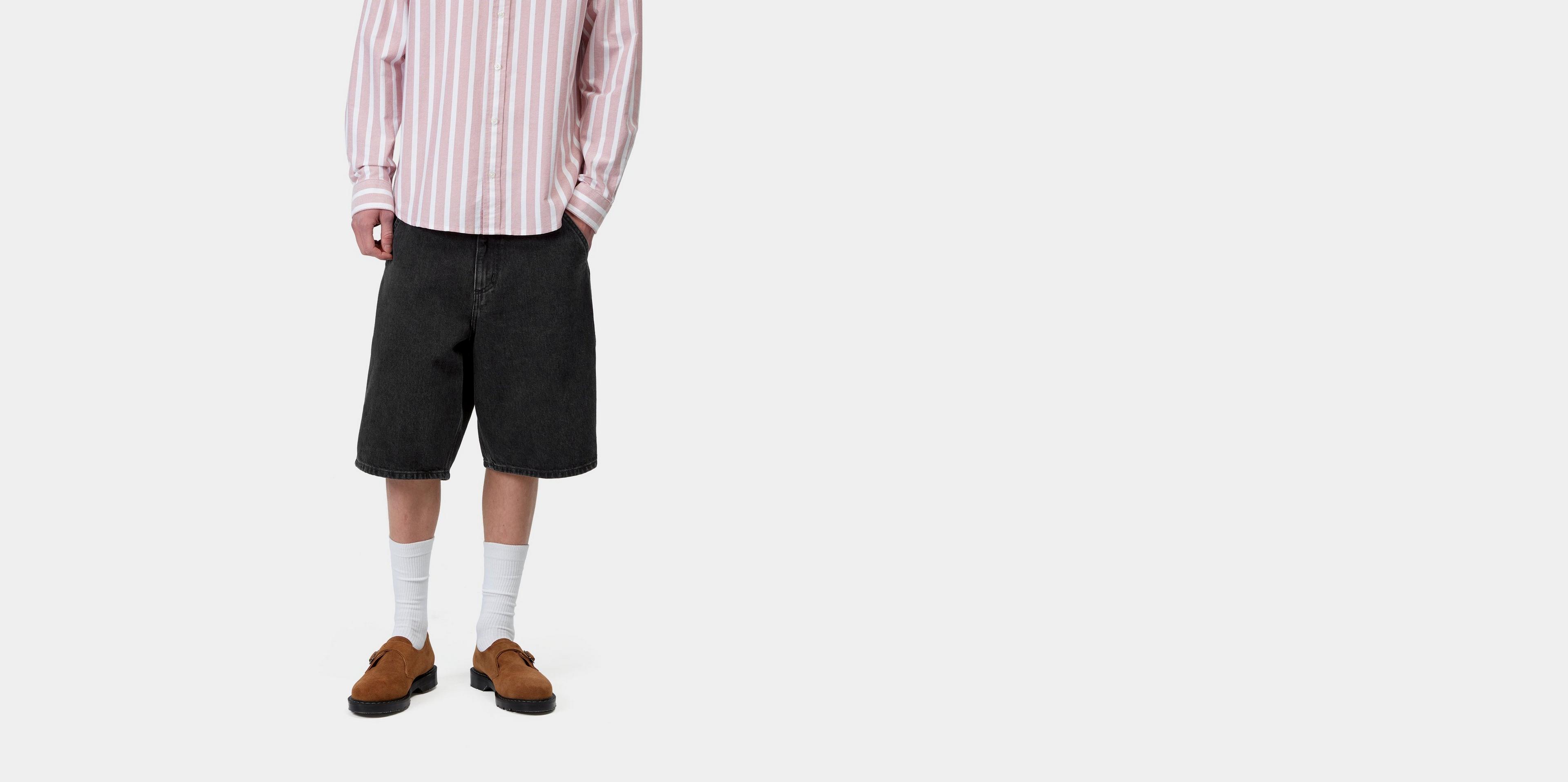 Carhartt WIP Single Knee Short, Black | Officiële online Shop