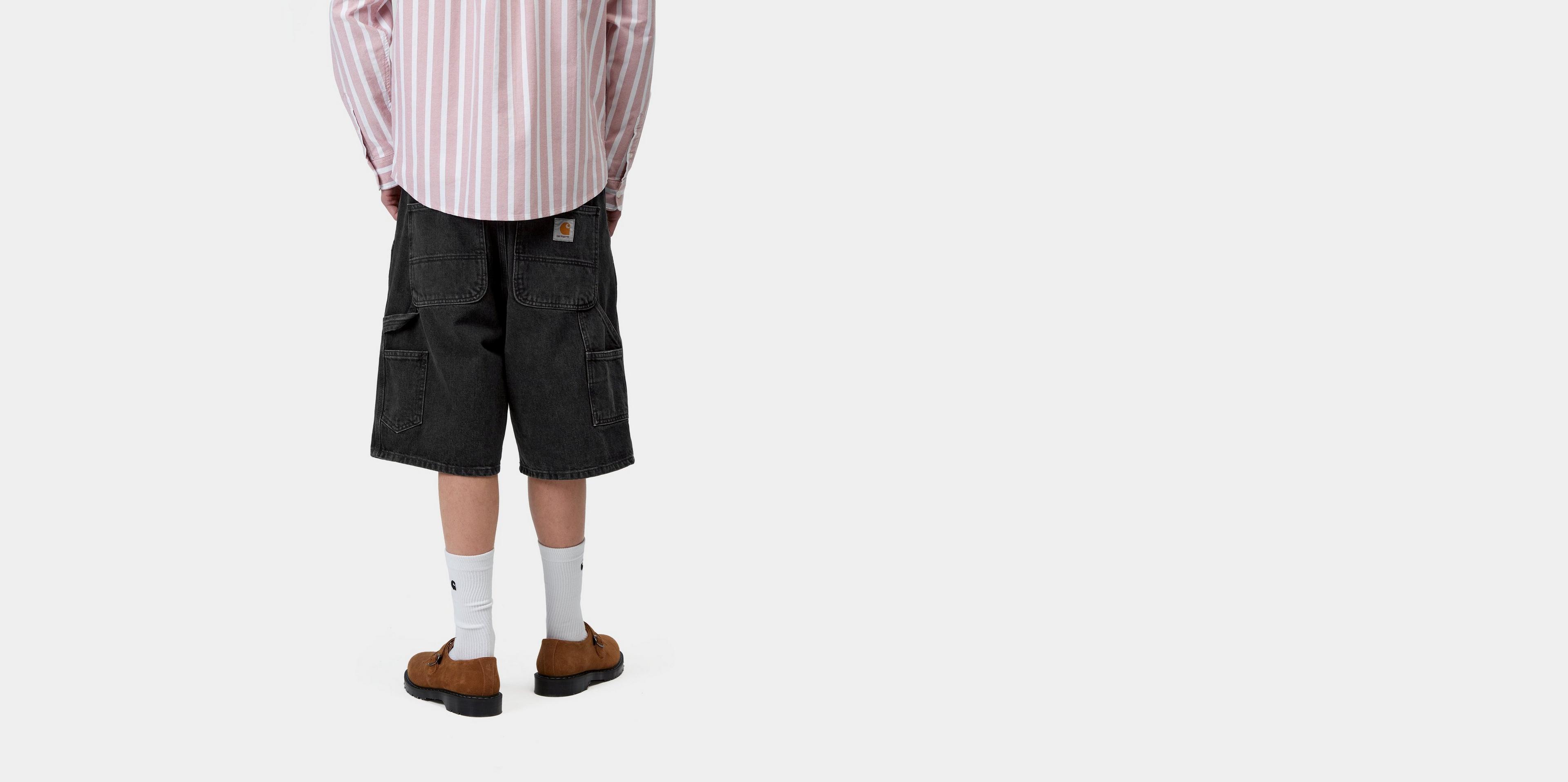 Carhartt WIP Single Knee Short, Black | Officiële online Shop