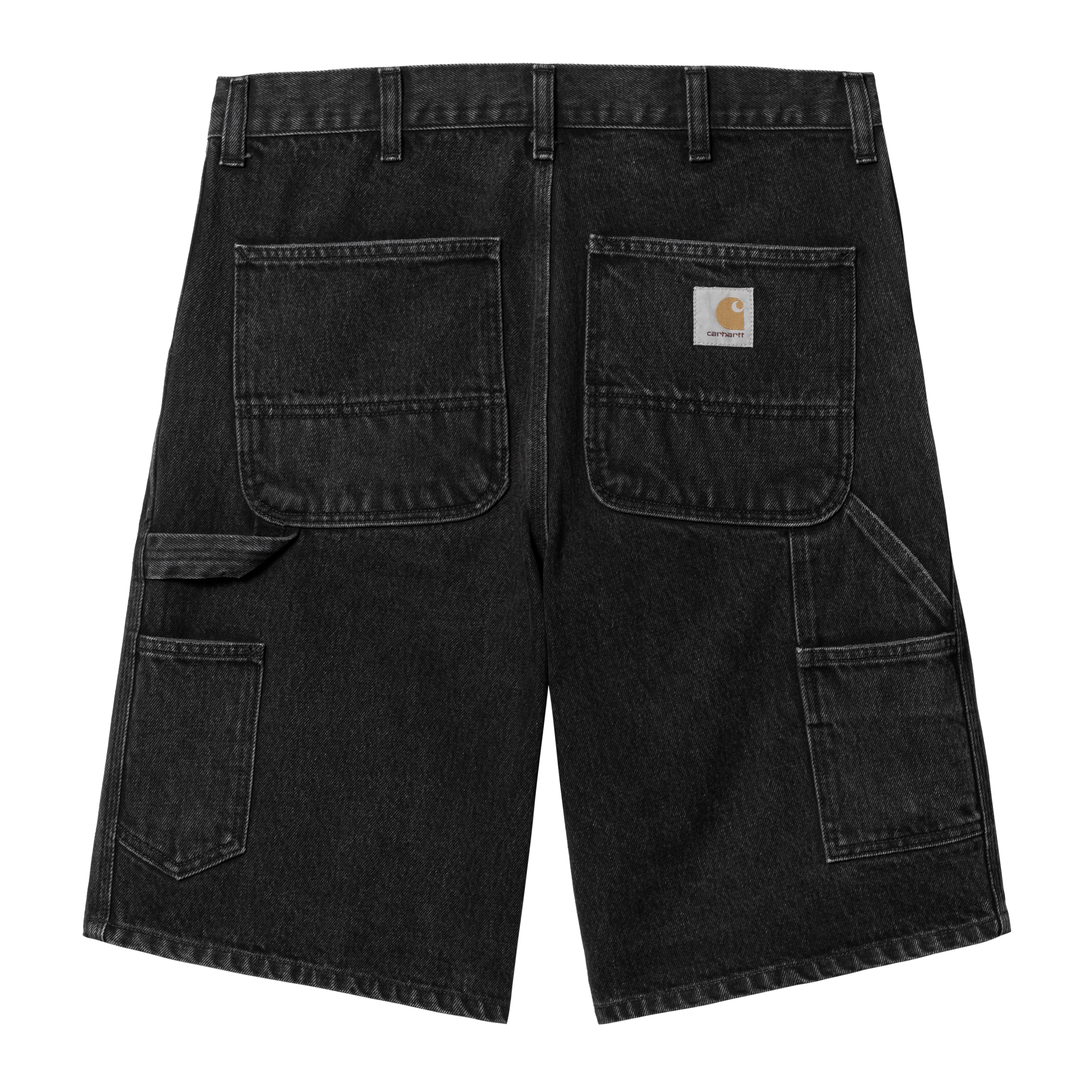 Pantaloncini jeans neri uomo online