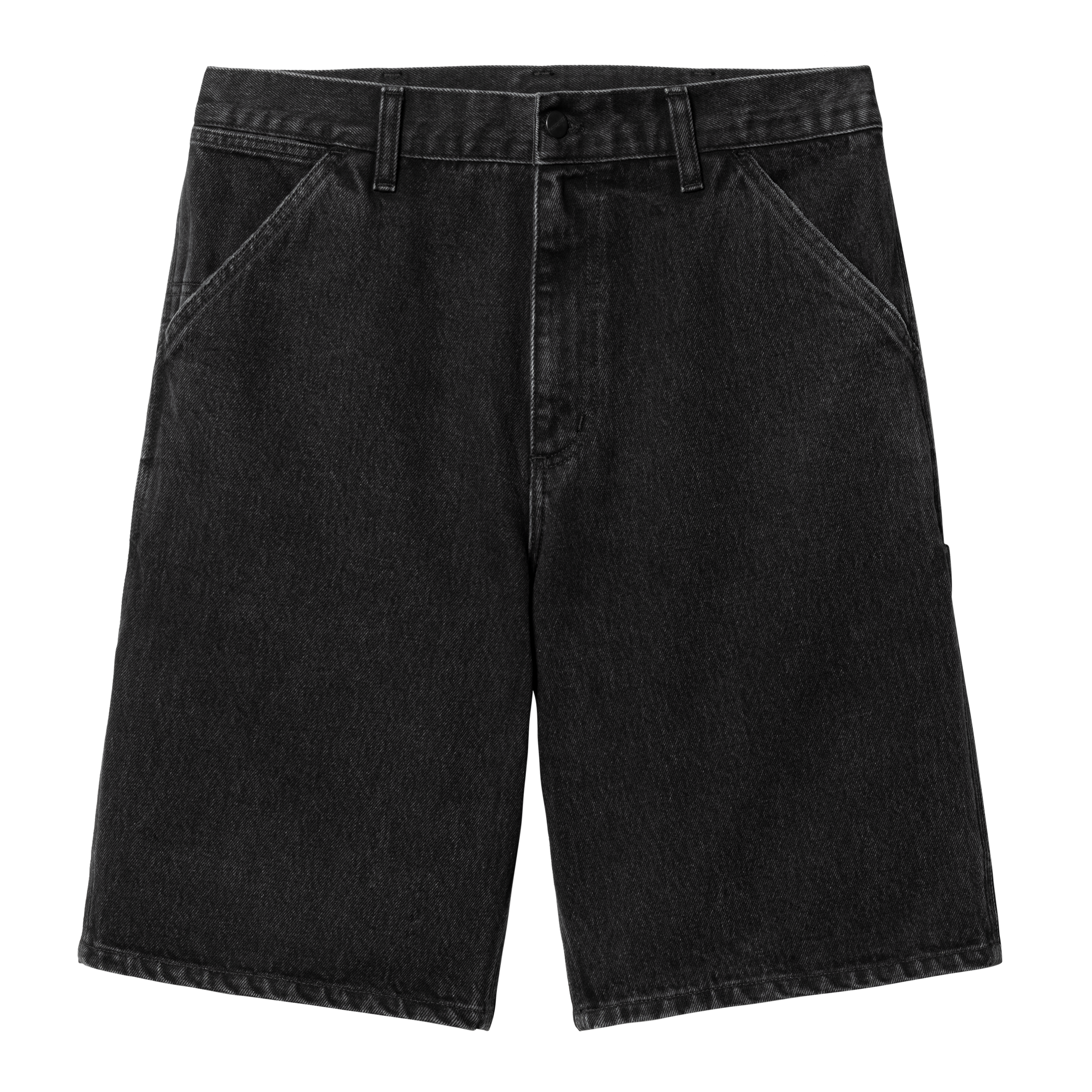 Carhartt WIP Single Knee Short, Black | Official Online Store