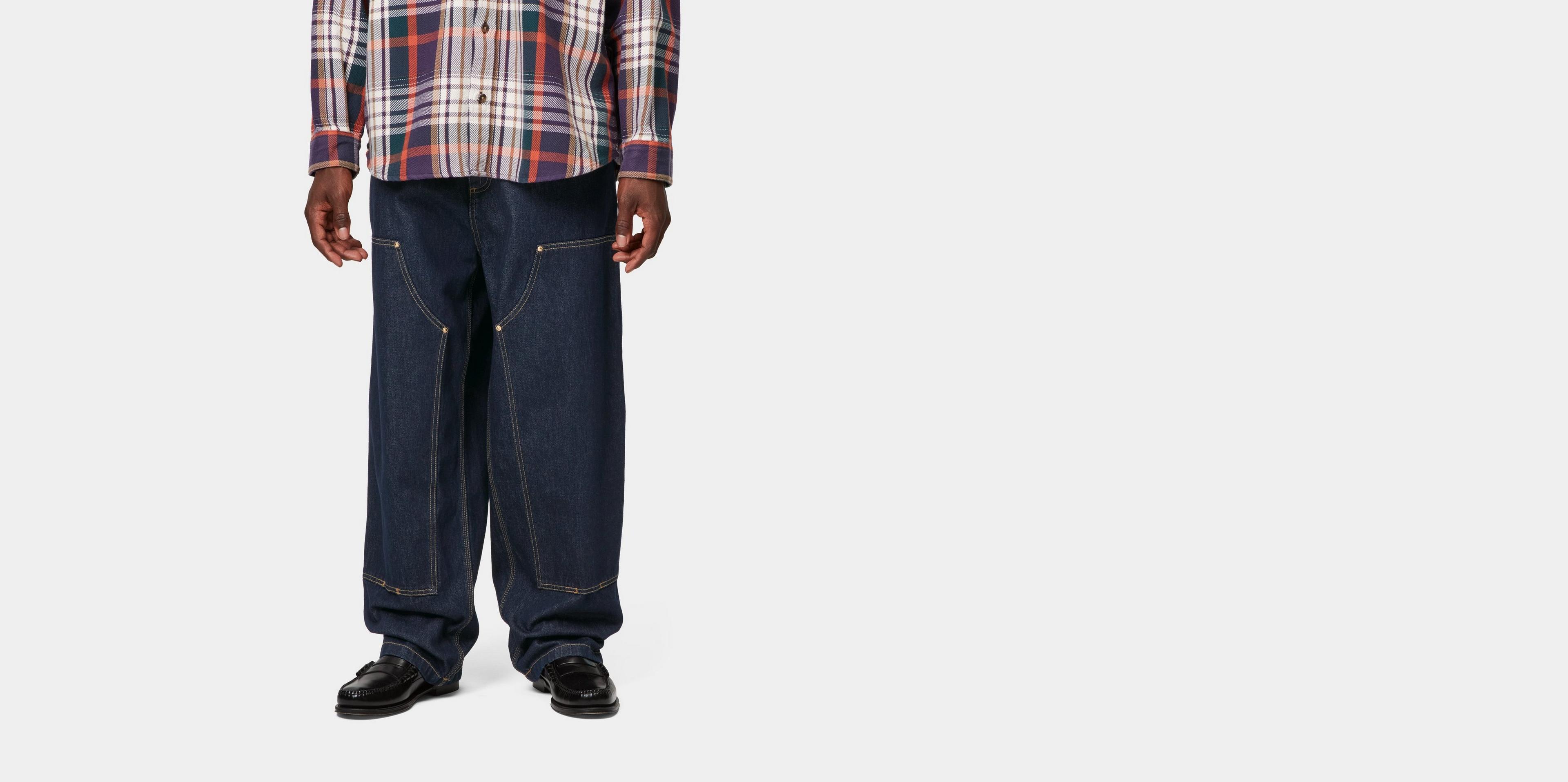 Carhartt WIP Nash Double Knee Pant, Blue | Official Online Store