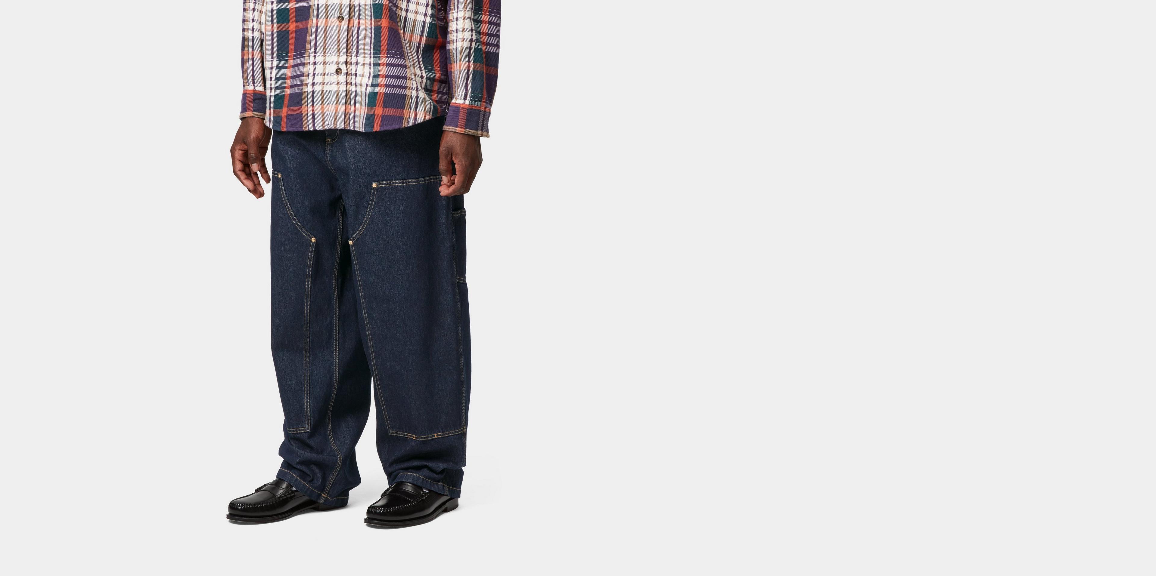 Carhartt WIP Nash Double Knee Pant, Blue | Official Online Store