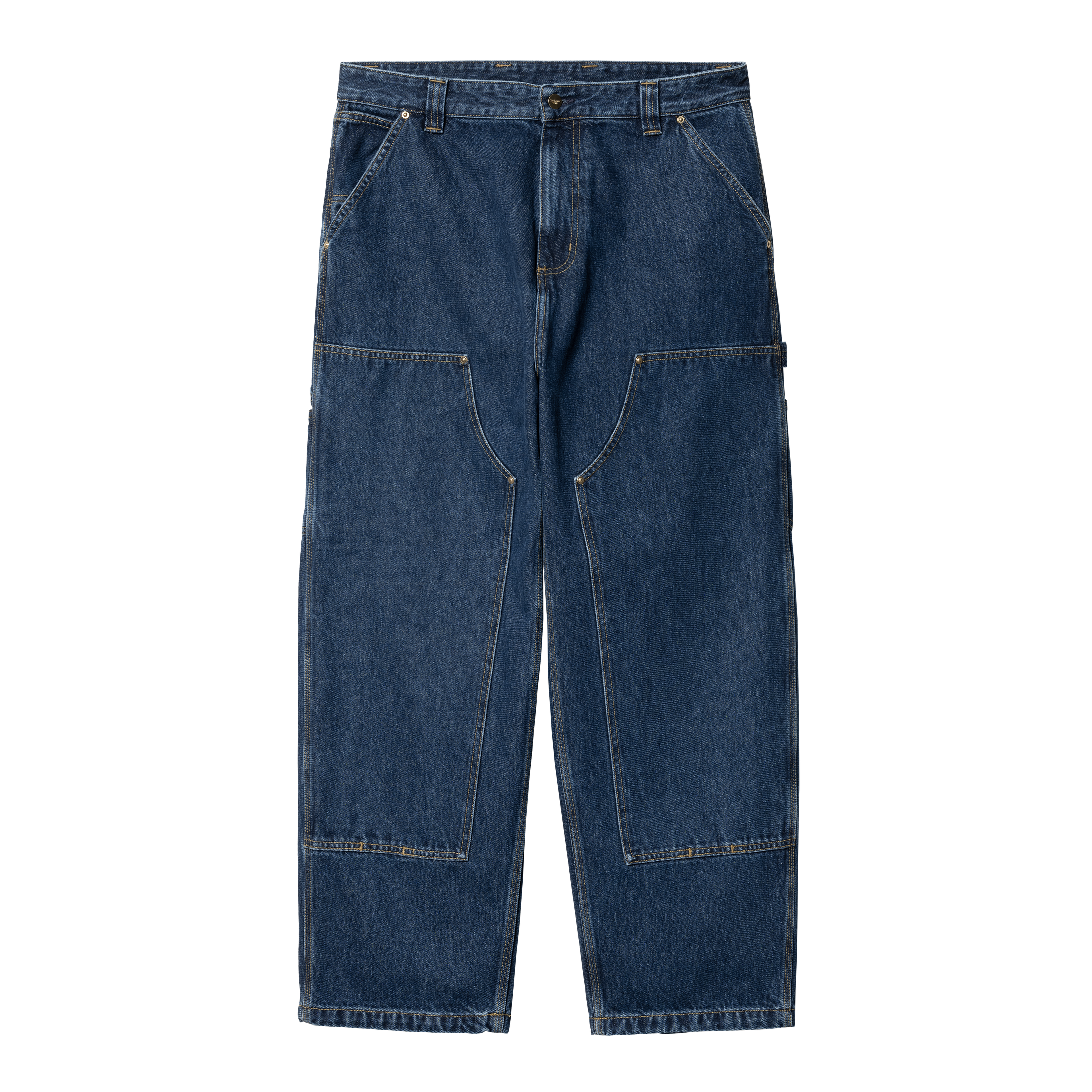 Carhartt WIP Nash Double Knee Pant, Blue | Official Online Store