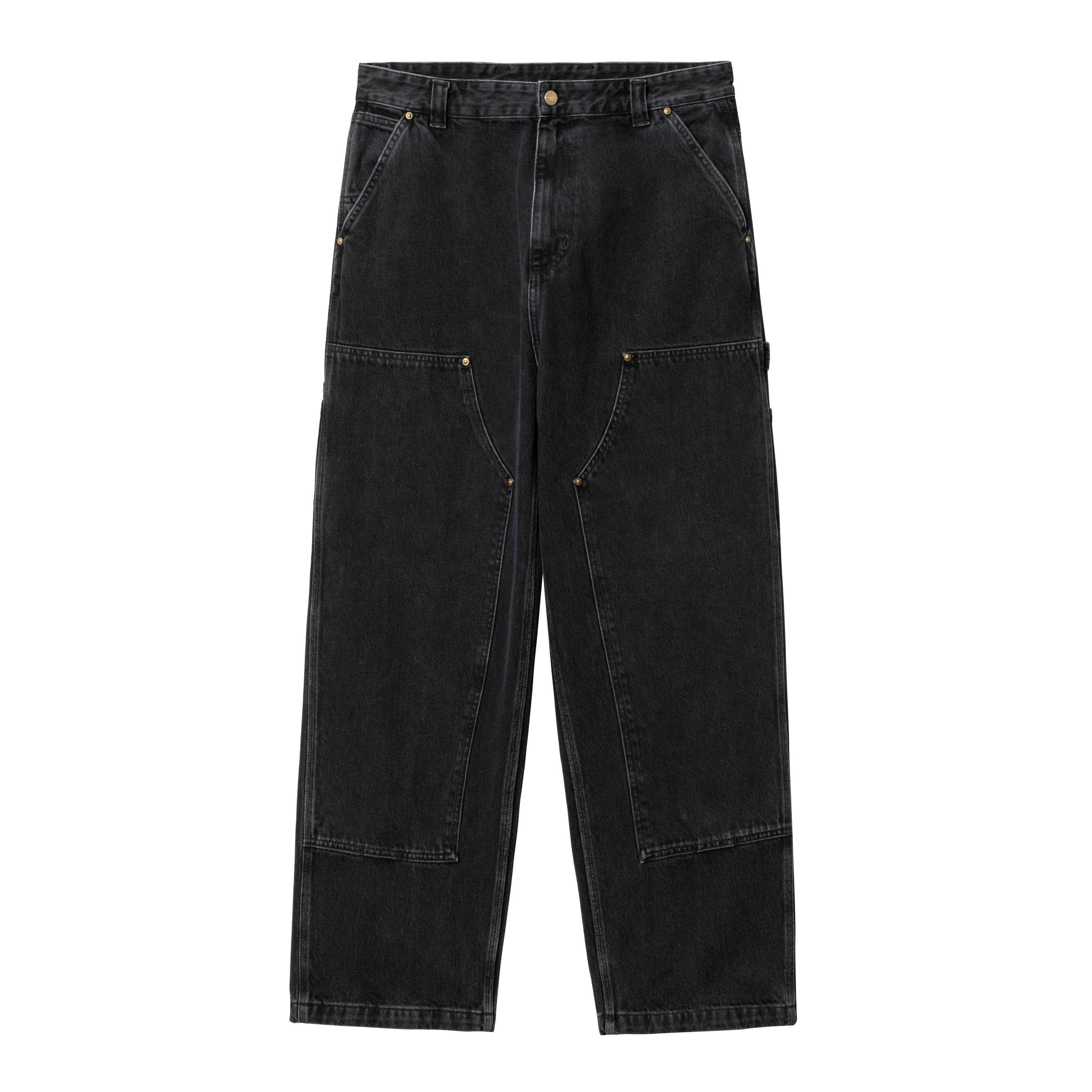 Carhartt WIP Nash Double Knee Pant, Black | Official Online Store