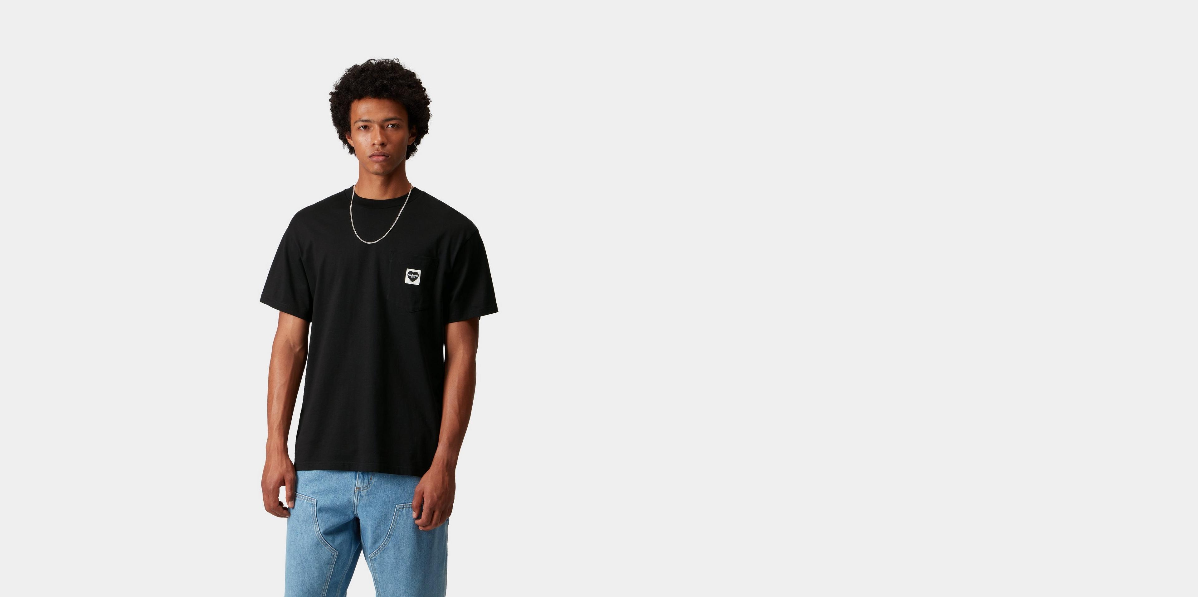 Tシャツ・カットソー Carhartt Carhartt Wip SS Pocket Heart T-shirt Carhartt WIP S/S Pocket Heart T-Shirt I032128-1V2