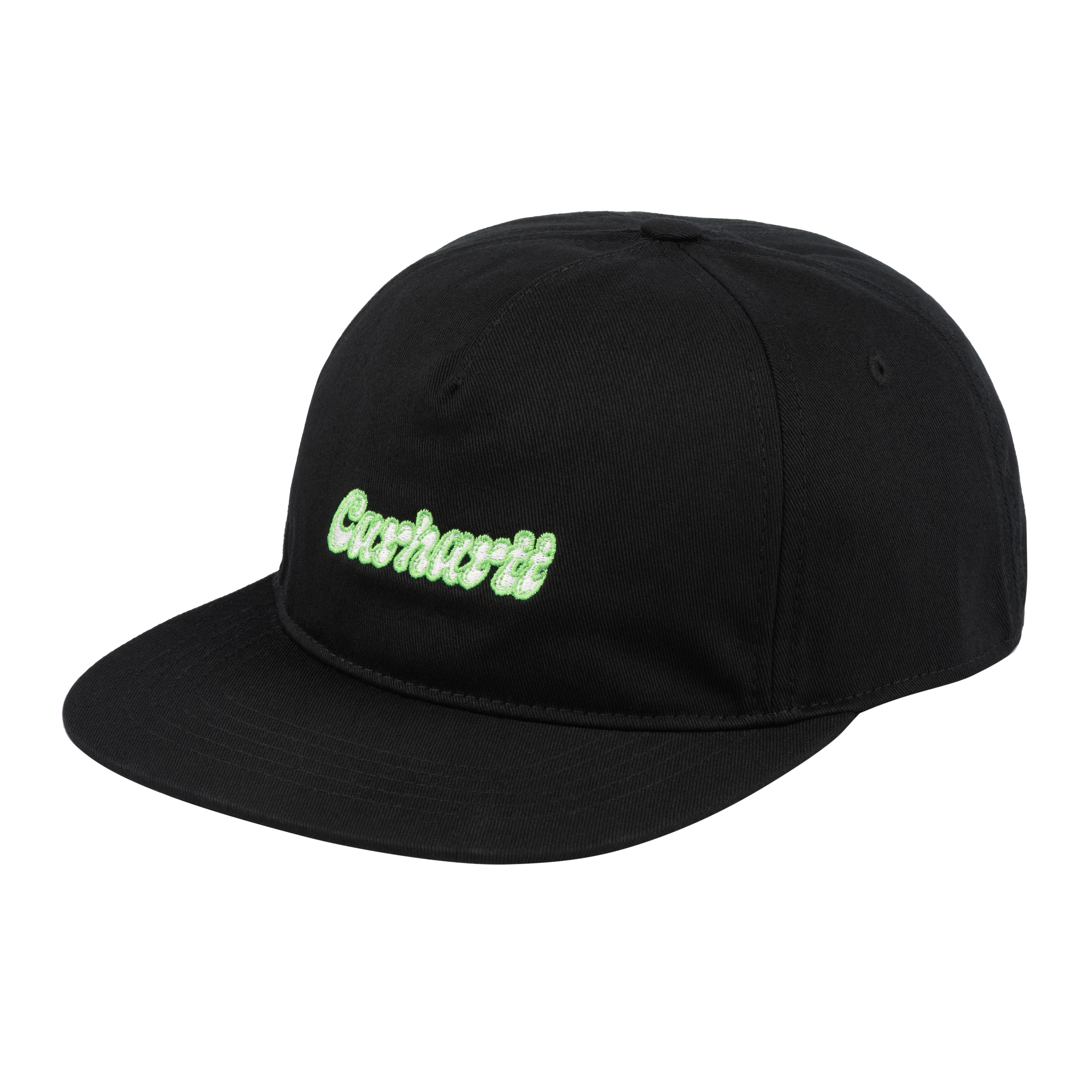 Carhartt WIP Liquid Script Cap in Black