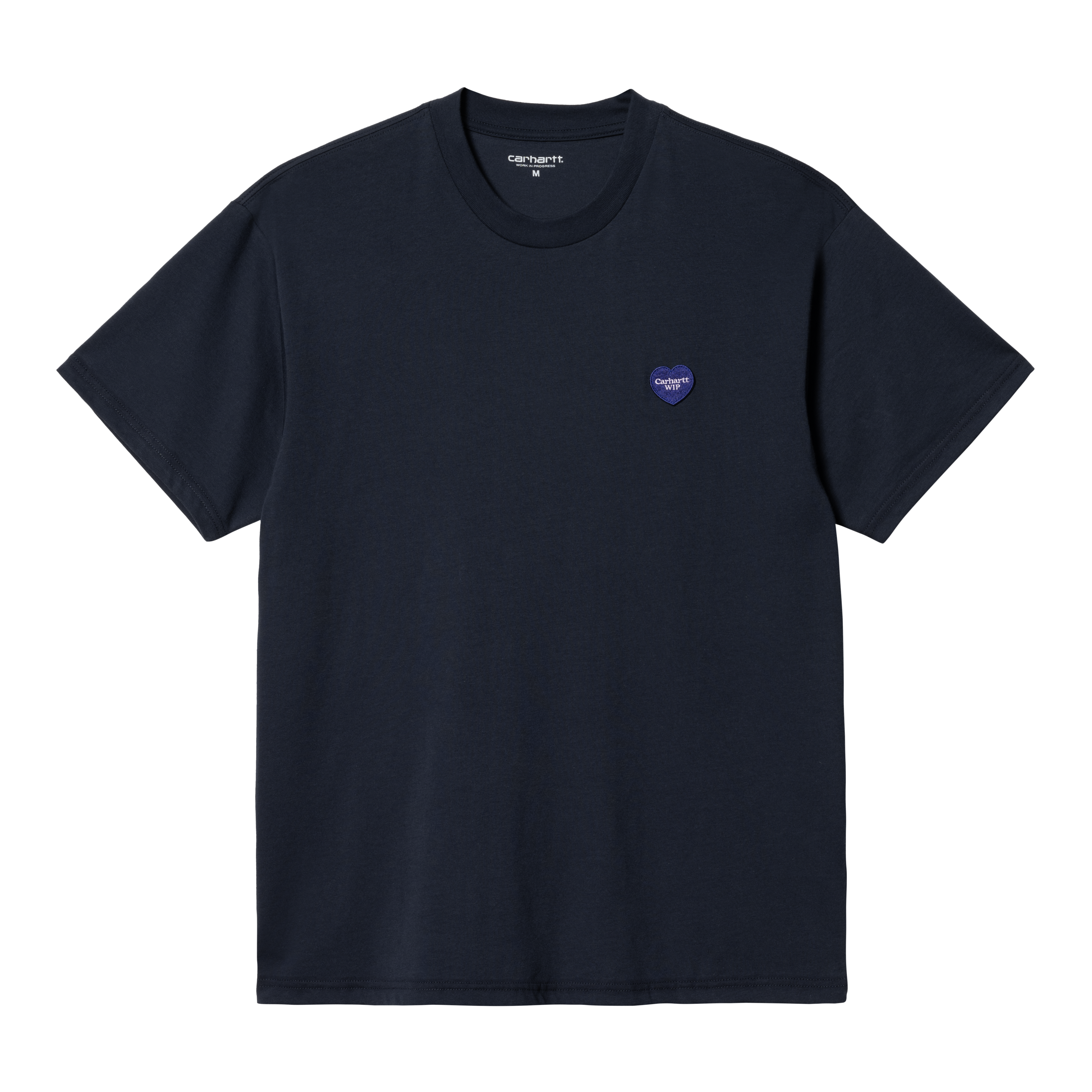 Carhartt WIP Short Sleeve Double Heart T-Shirt in Blu