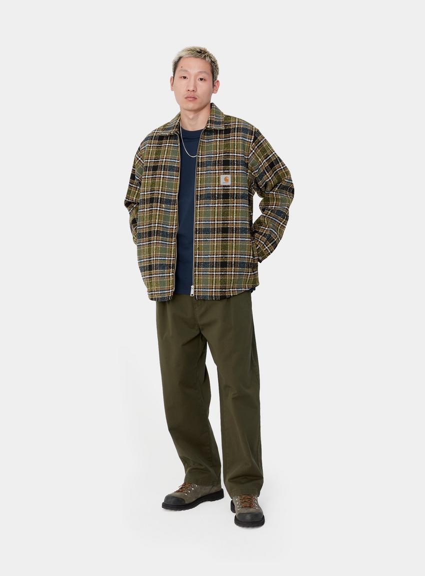 Carhartt WIP Stroy Shirt Jac, Stroy Check, Black | Official Carhartt WIP Stroy Shirt Jac, Stroy Check, Black | Official