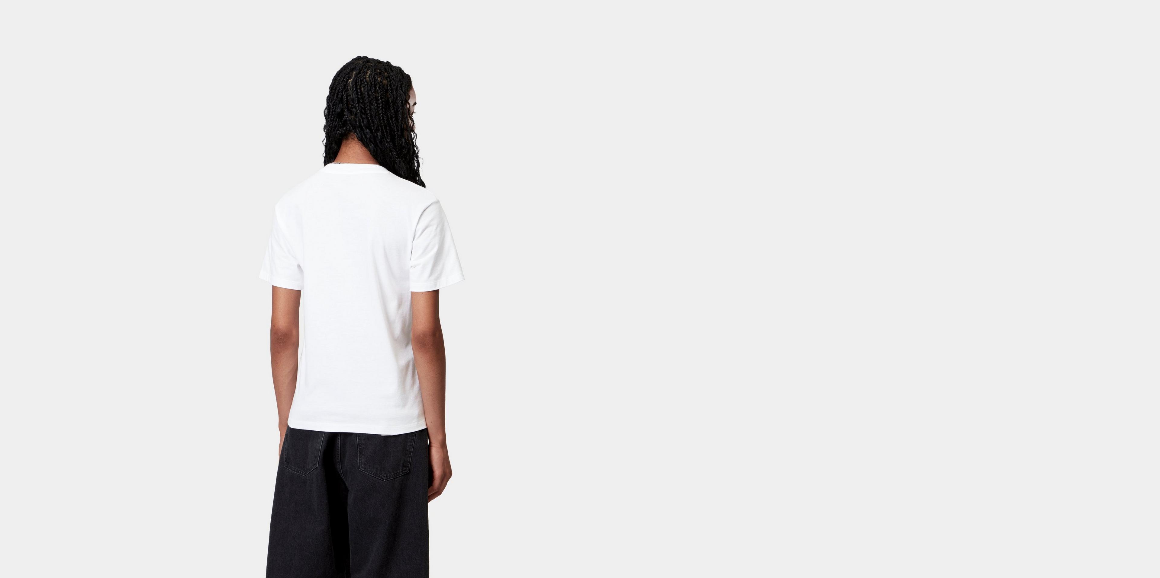 Carhartt WIP W' S/S Pocket T-Shirt, White | Official Online