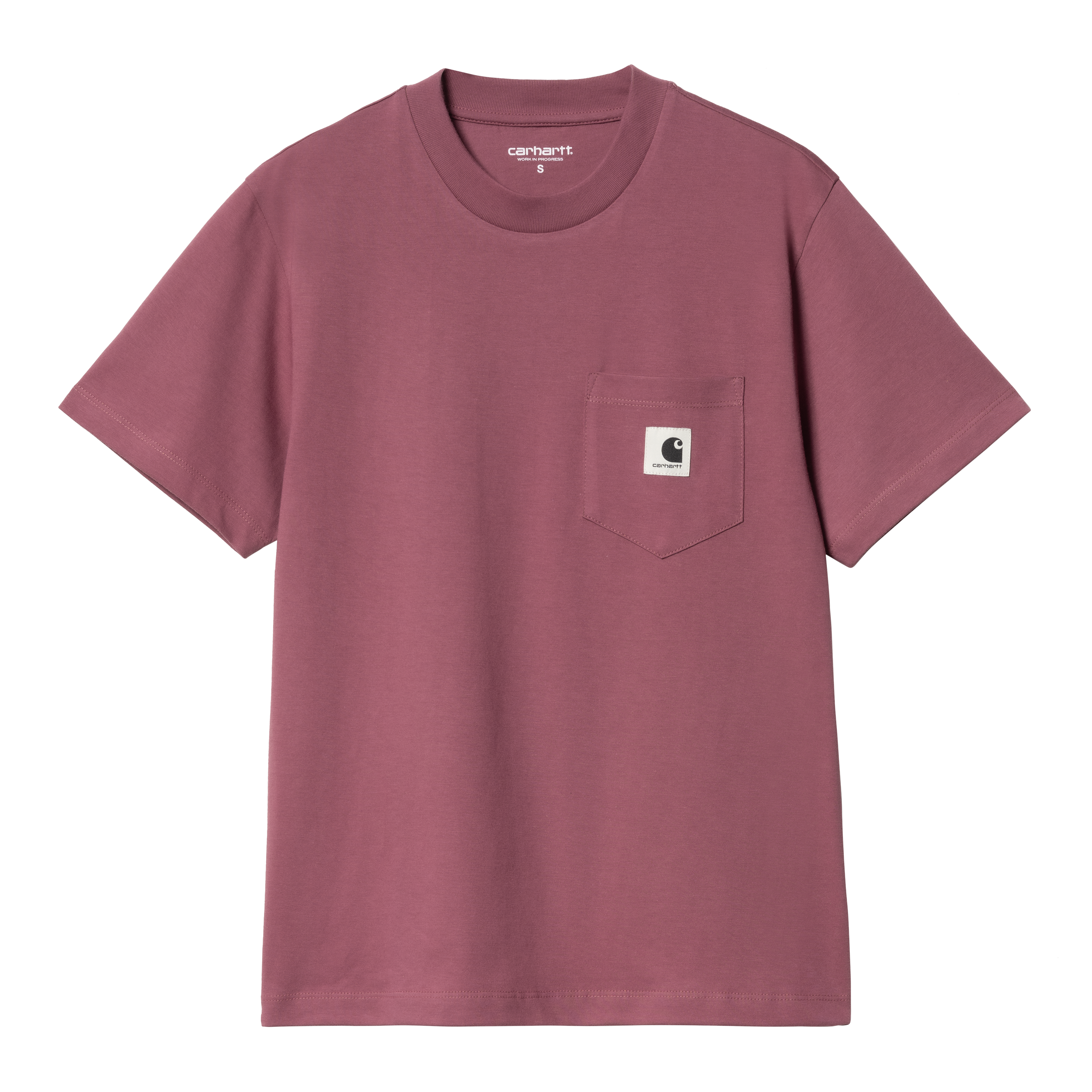 Carhartt WIP Women’s Short Sleeve Pocket T-Shirt in Rosa