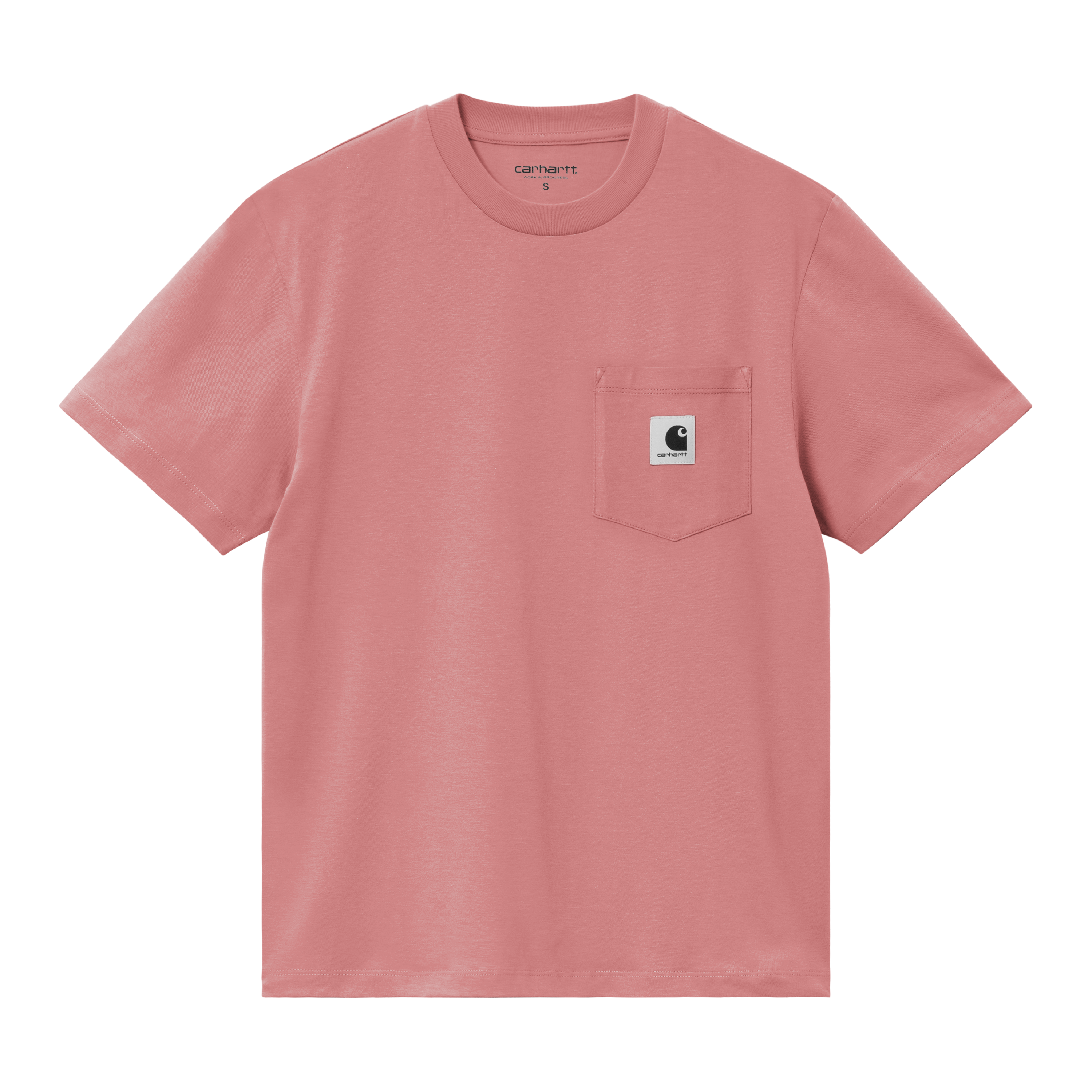 Carhartt WIP Women’s Short Sleeve Pocket T-Shirt em Rosa