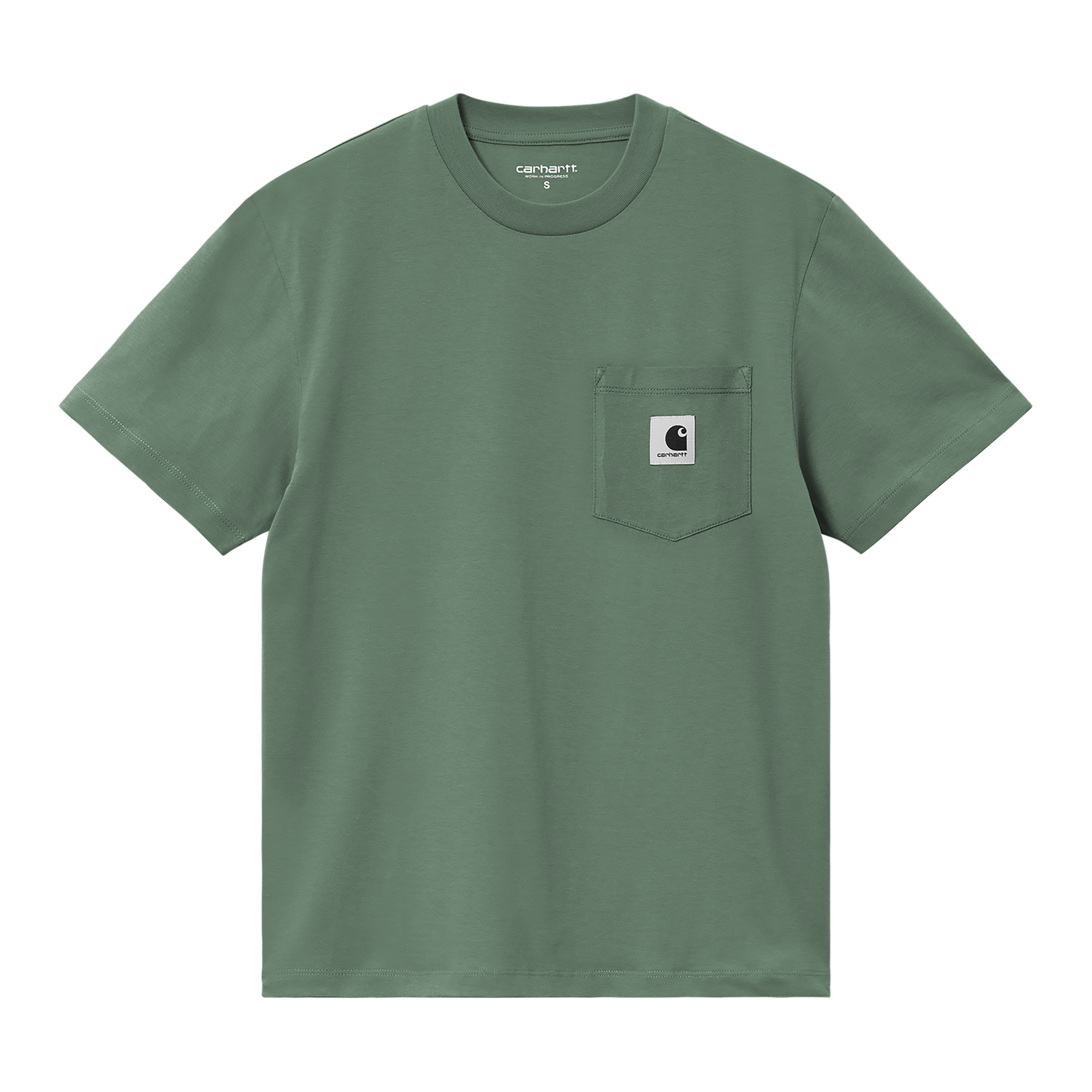 Carhartt WIP Women’s Short Sleeve Pocket T-Shirt in Grün