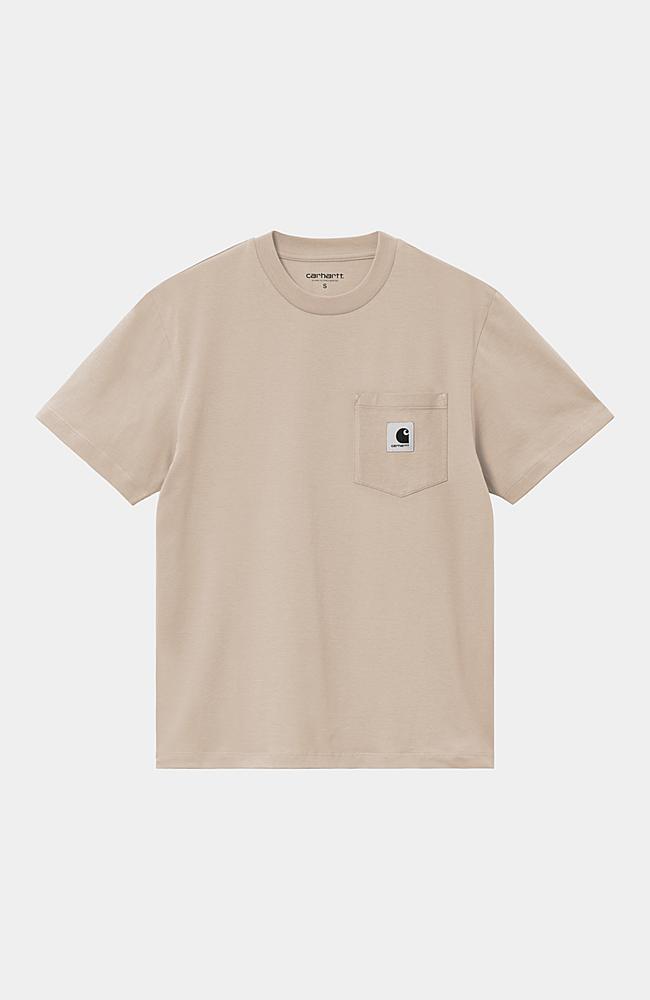 ★2022SS新作★CARHARTT★S/S WILLOW POCKET T-SHIRT Carhartt WIP W' S/S Pocket T-Shirt, Fleur De Sel | Official