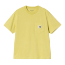 Carhartt WIP W' S/S Pocket T-Shirt, Air Yellow | Boutique en