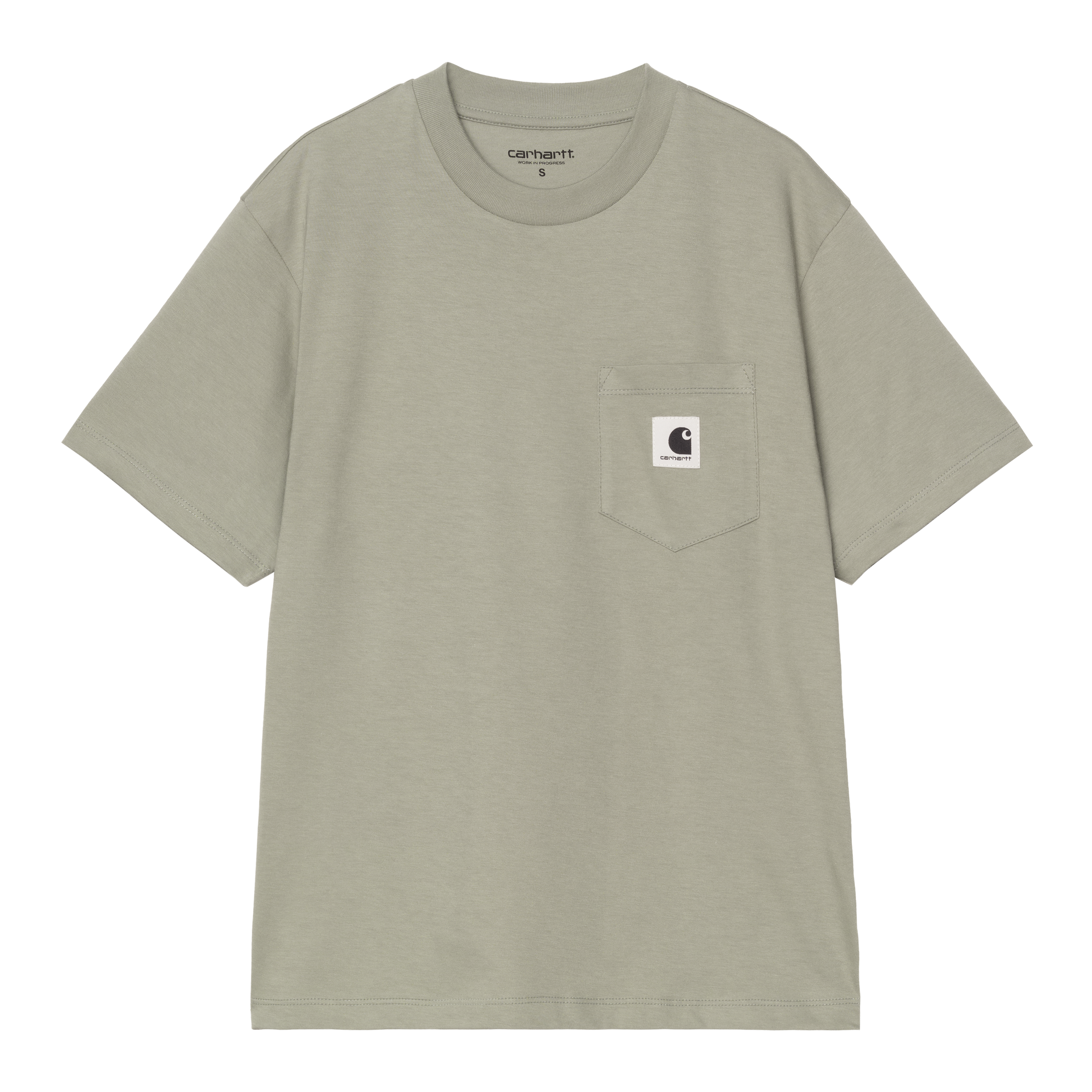 Carhartt WIP Women's S/S Pocket T-Shirt, Shady Green | Official