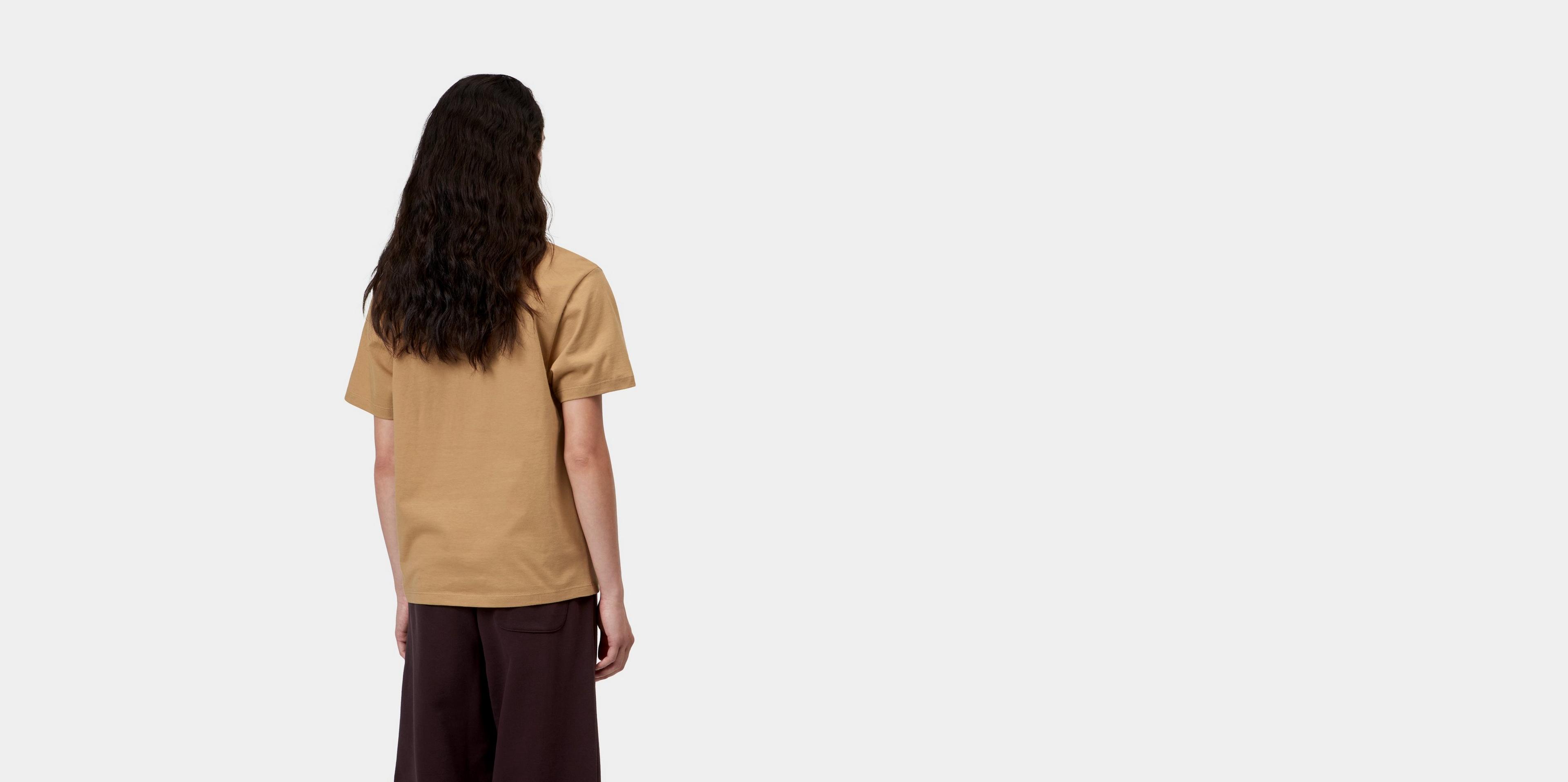Carhartt WIP Women's S/S Pocket T-Shirt, WIP Dusty H | Official